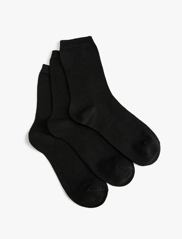 Basic 3'lü Soket Çorap Seti_0