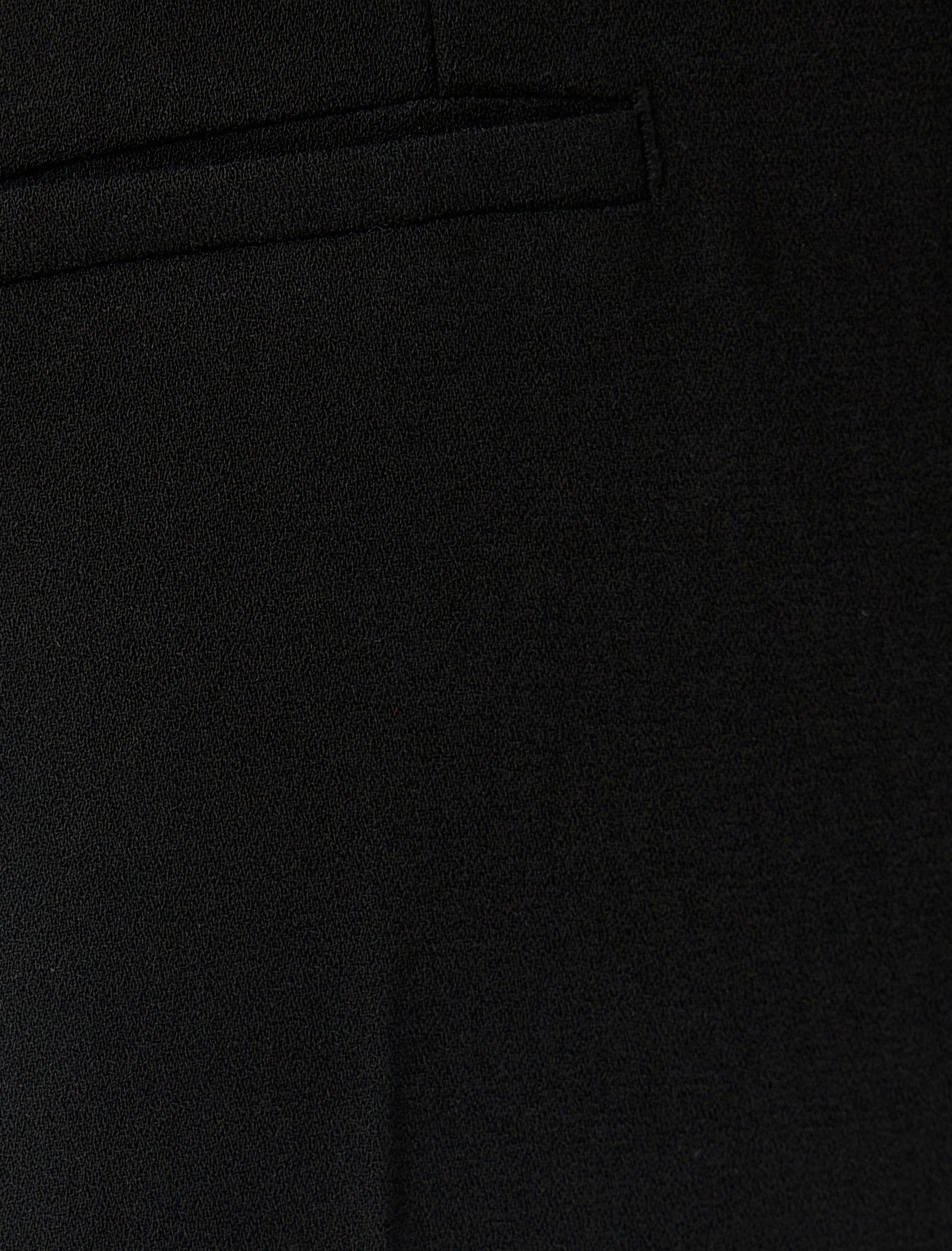   Kumaş Pantolon Yüksek Bel Fileto Cepli