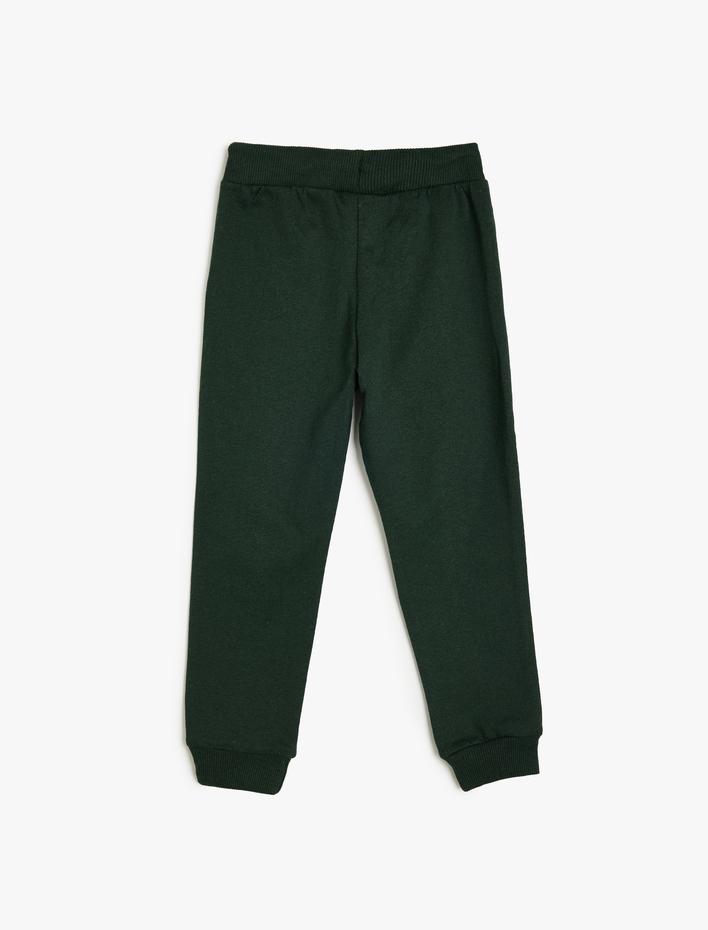 Erkek Çocuk Basic Jogger Eşofman Altı Beli Bağlamalı Cepli