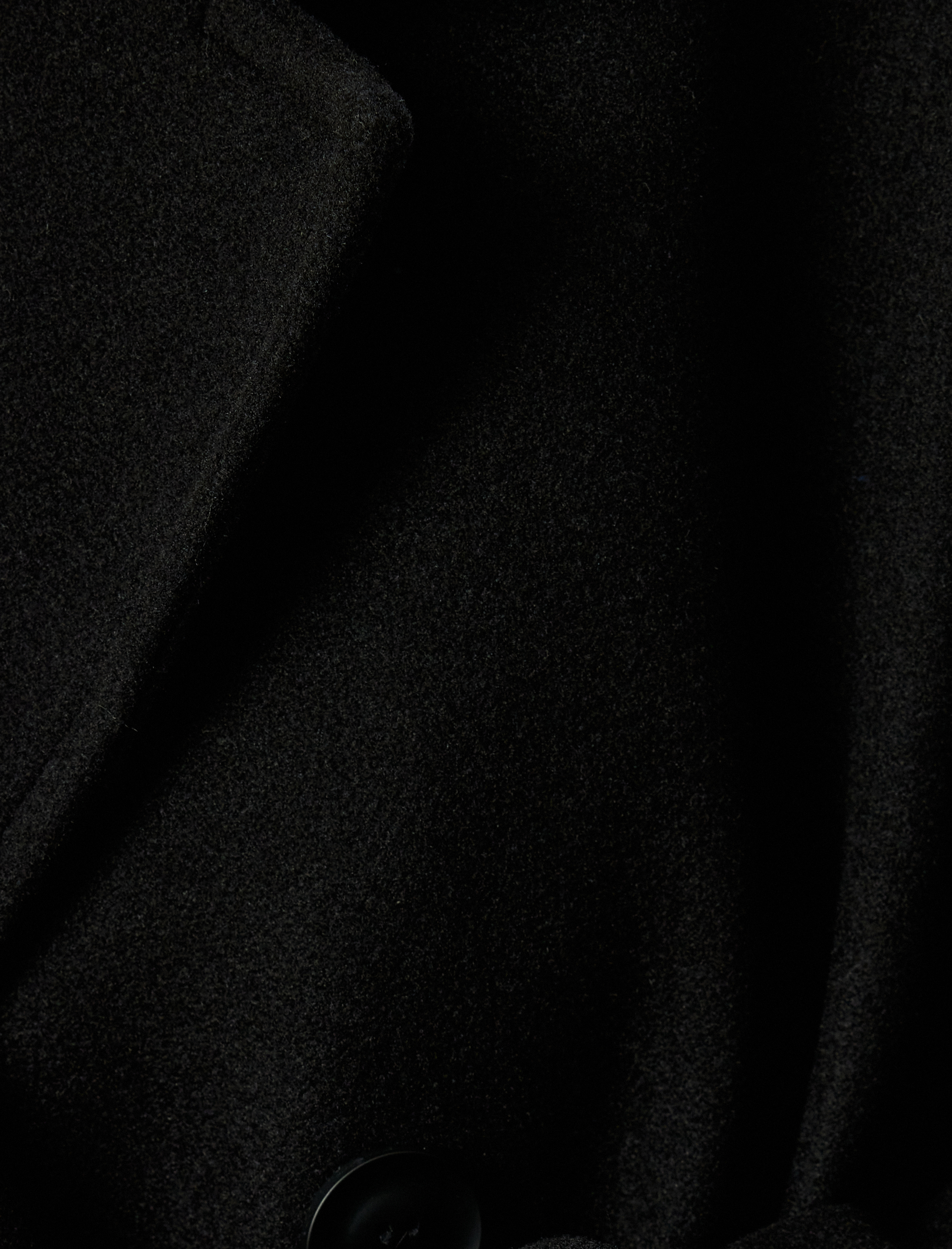   Ekstra Uzun Kaşe Kaban Kruvaze Cepli Kemer Detaylı