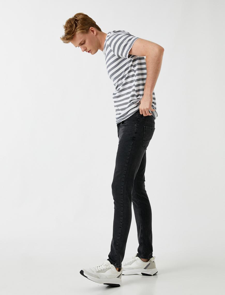   Super Skinny Fit Kot Pantolon - Justin Jean