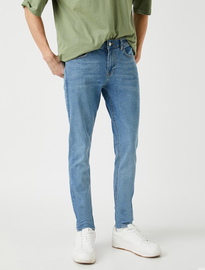   Skinny Fit Kot Pantolon - Michael Jean
