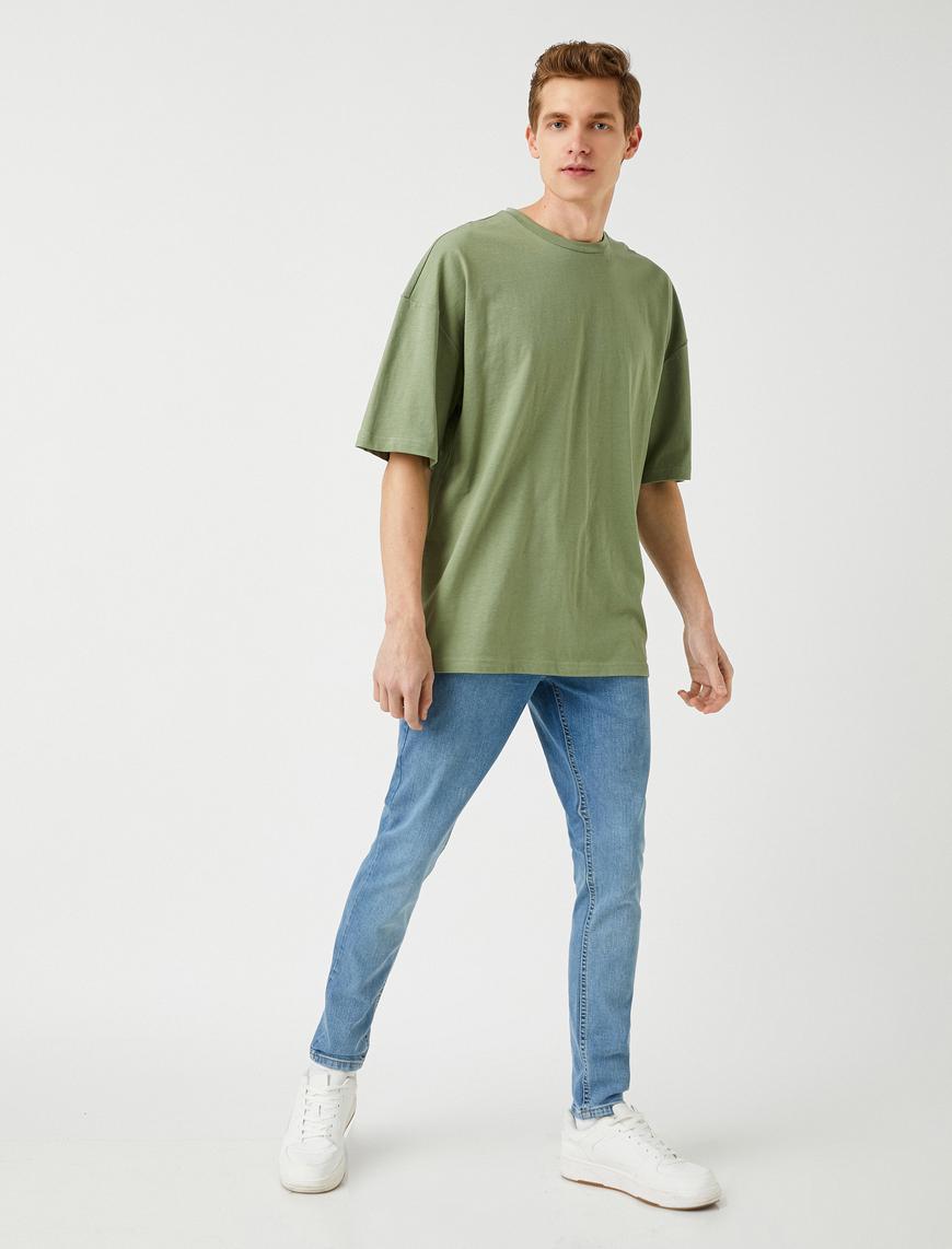   Skinny Fit Kot Pantolon - Michael Jean