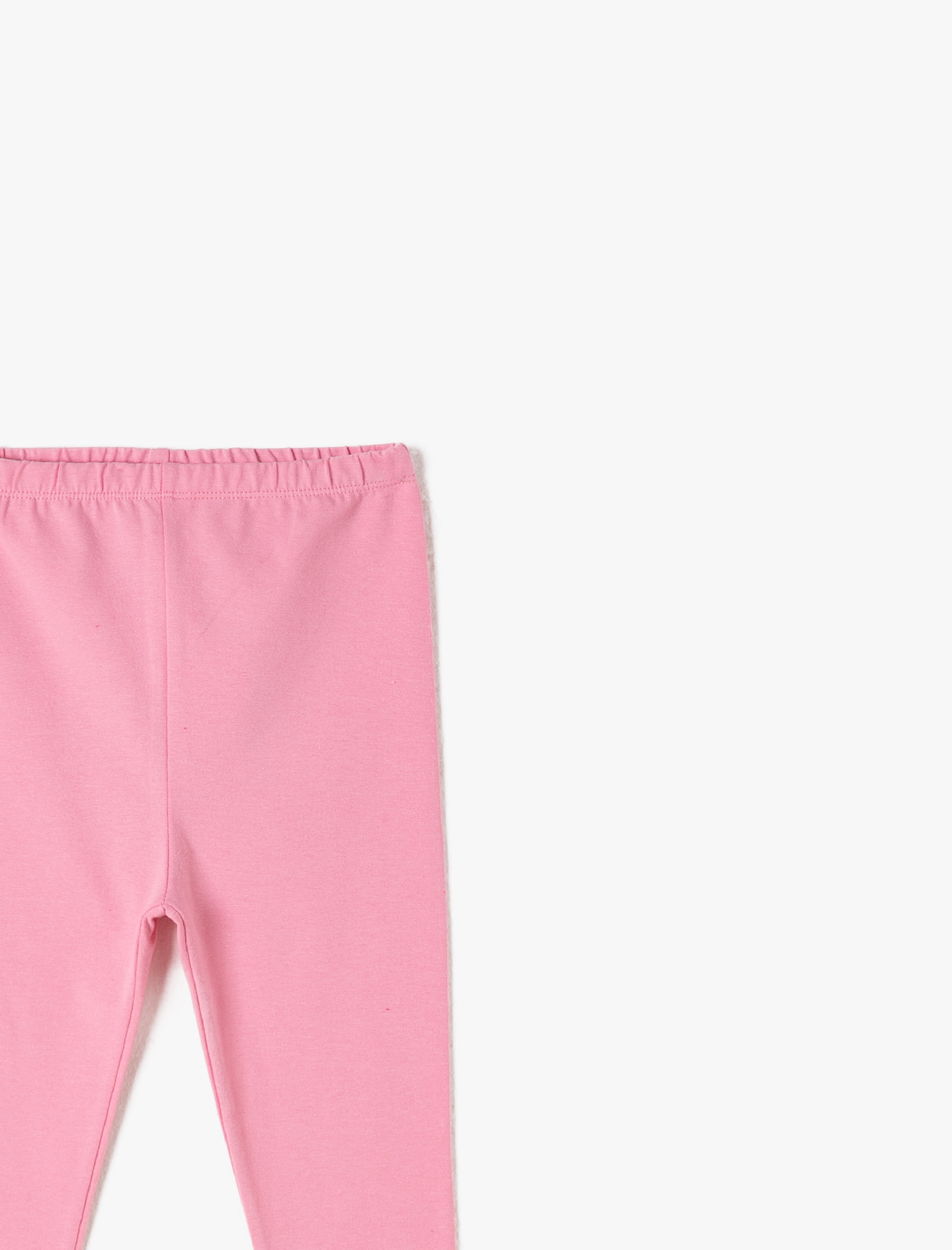  Kız Bebek Simli Kalp Detaylı Tayt