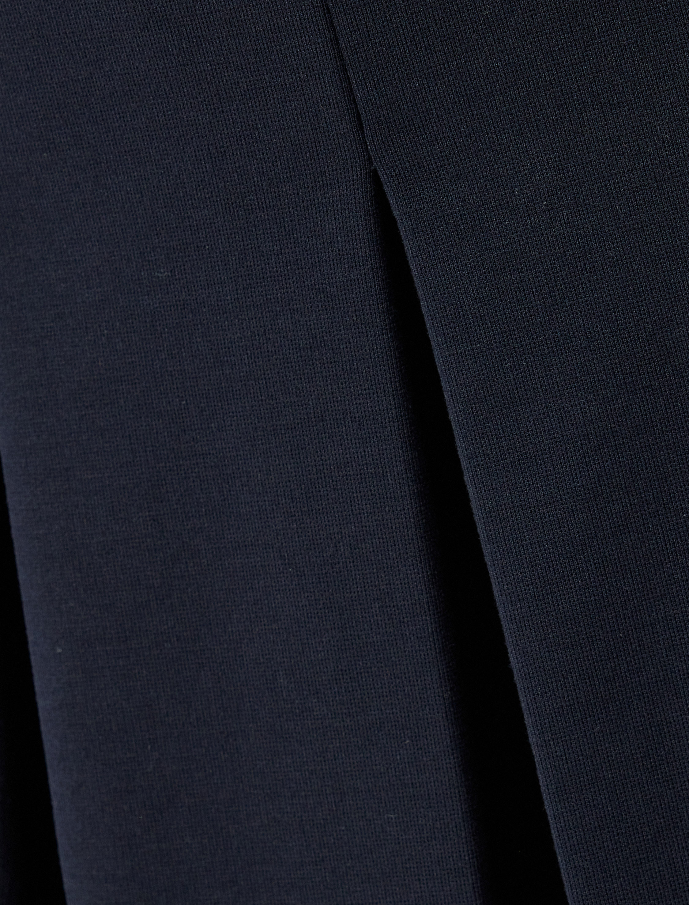   Lastik Detaylı Mini Pileli Etek