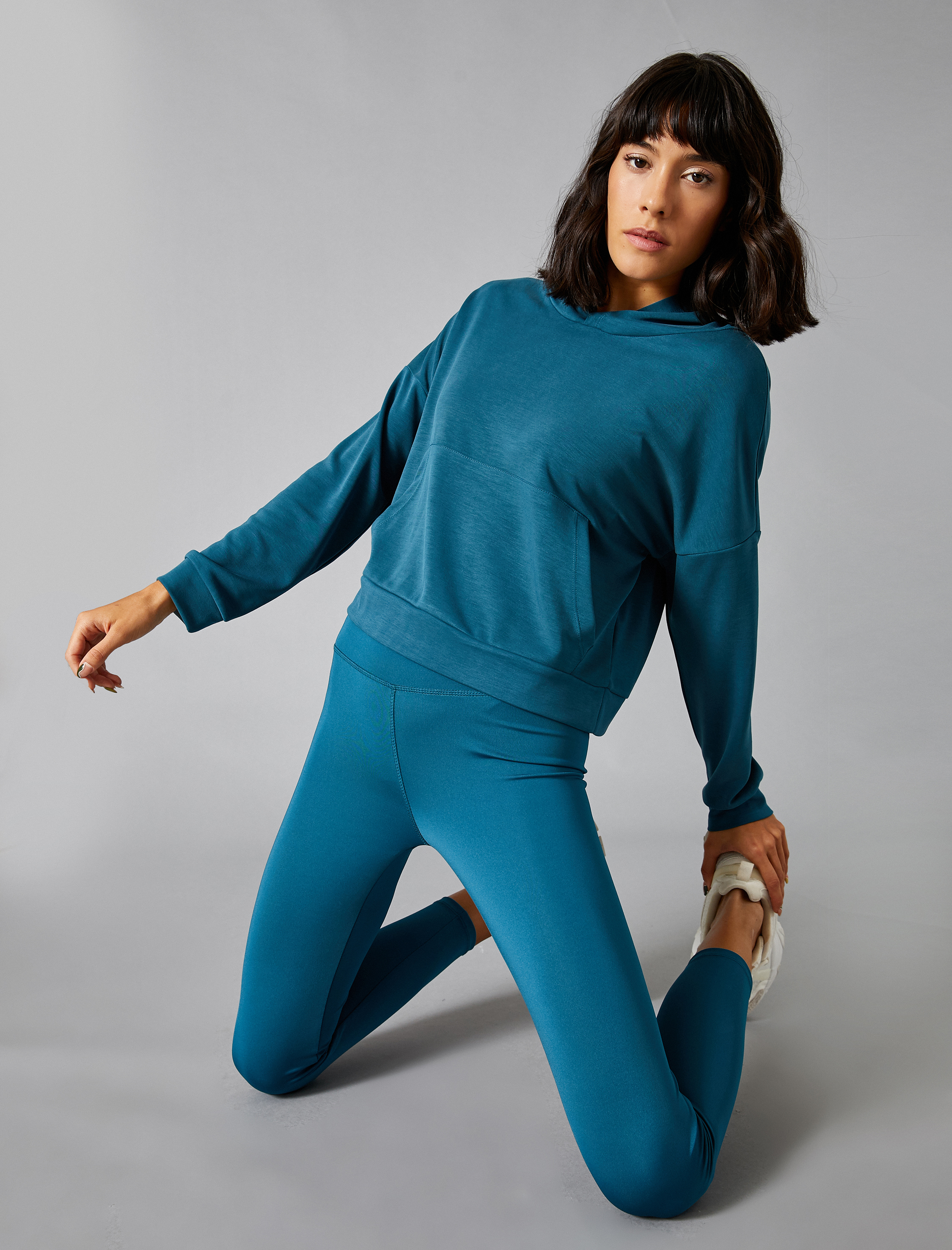   Kapüşonlu Sweatshirt Cepli