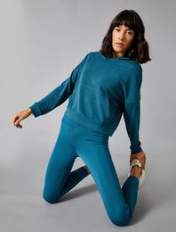 Kapüşonlu Sweatshirt Cepli