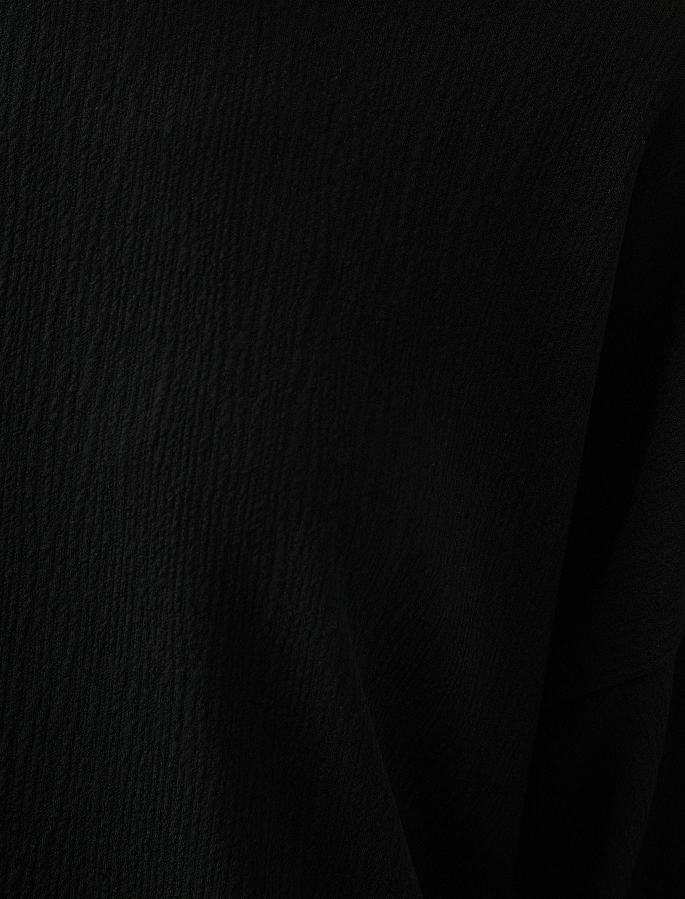   Uzun Kollu Tişört Fitilli Bisiklet Yaka