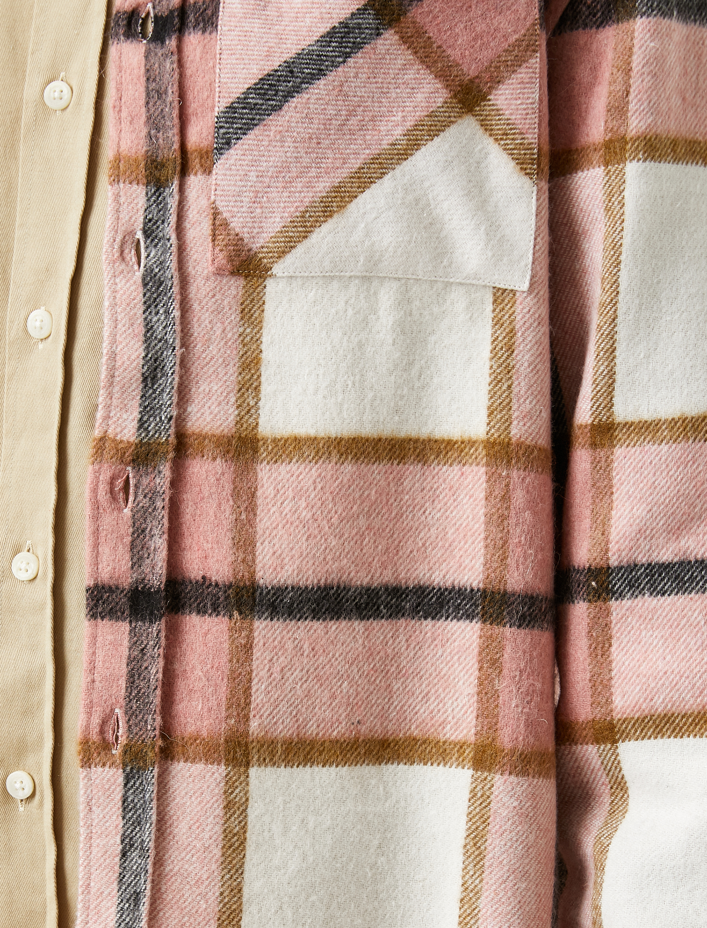   Oduncu Gömleği Uzun Kollu Klasik Yaka Cep Detaylı