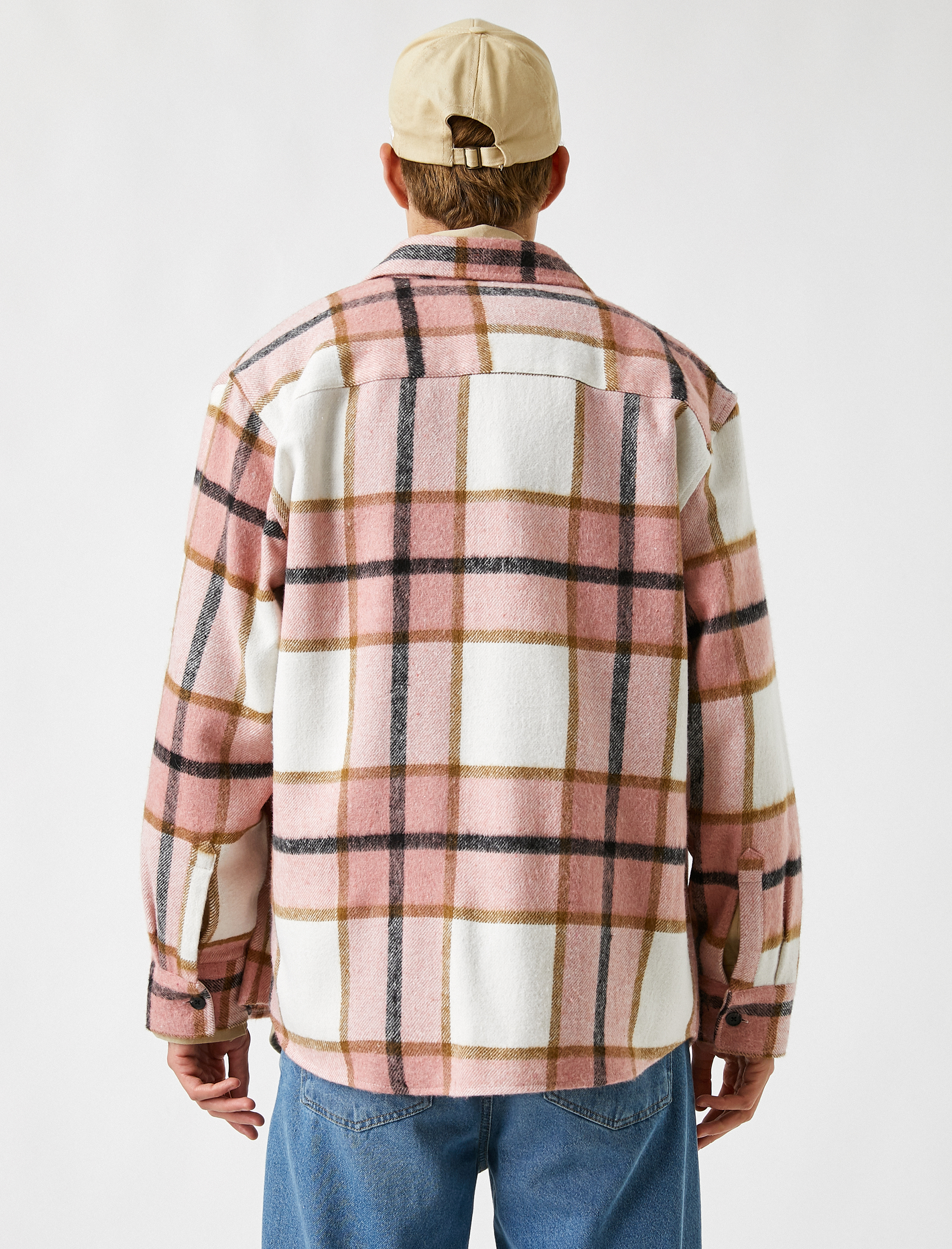   Oduncu Gömleği Uzun Kollu Klasik Yaka Cep Detaylı