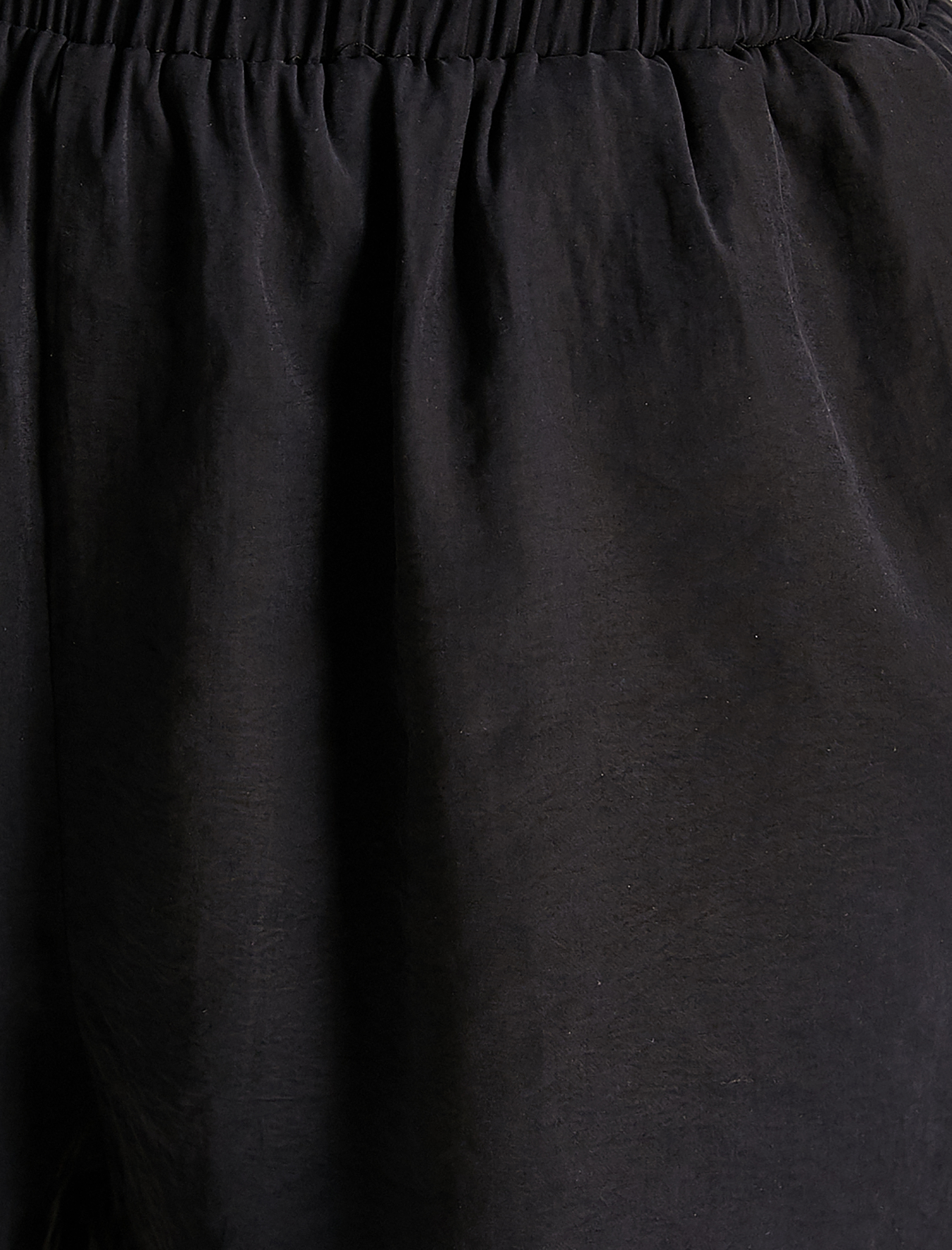   Bol Paça Şort Beli Lastikli Cepli