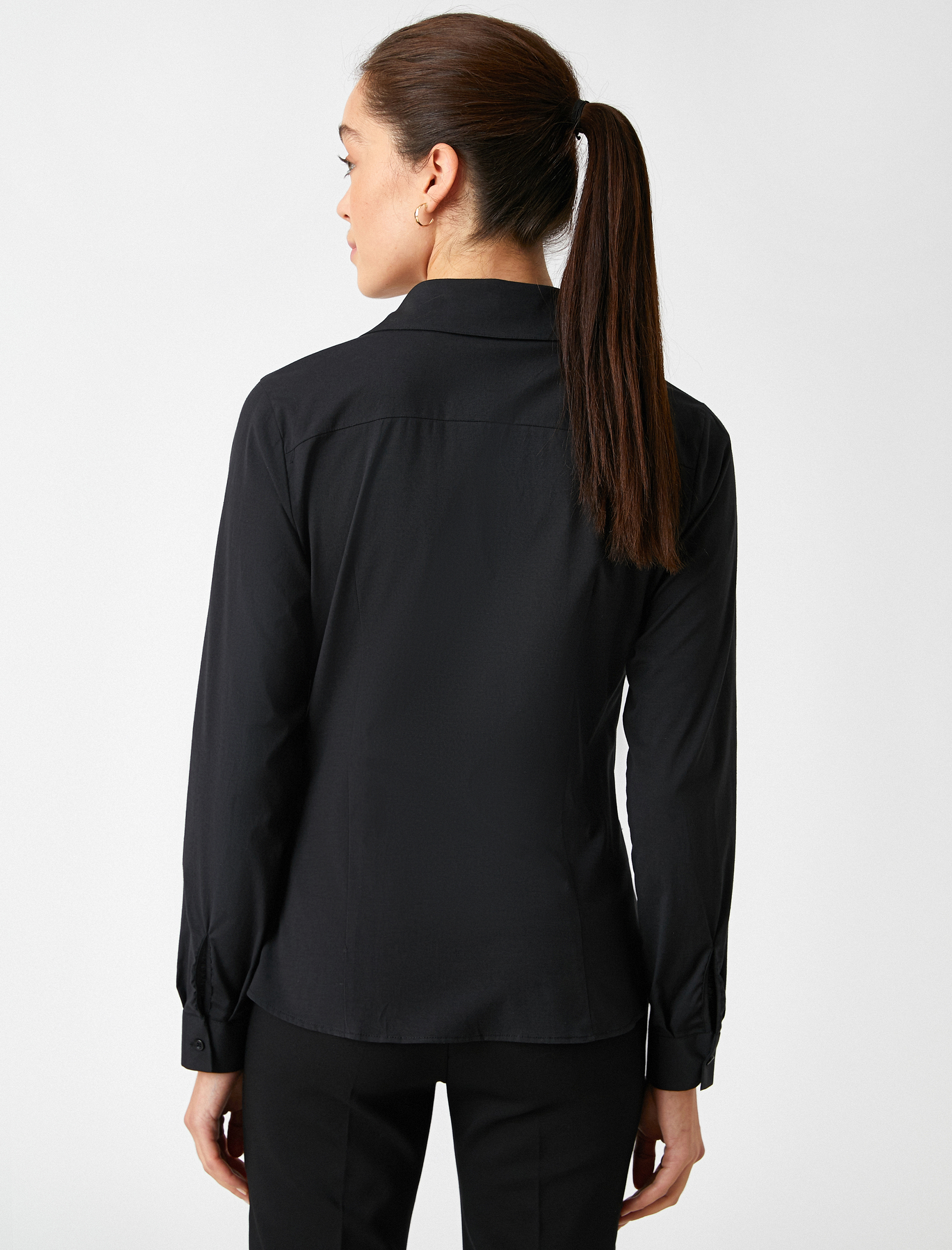   Uzun Kollu Basic Gömlek