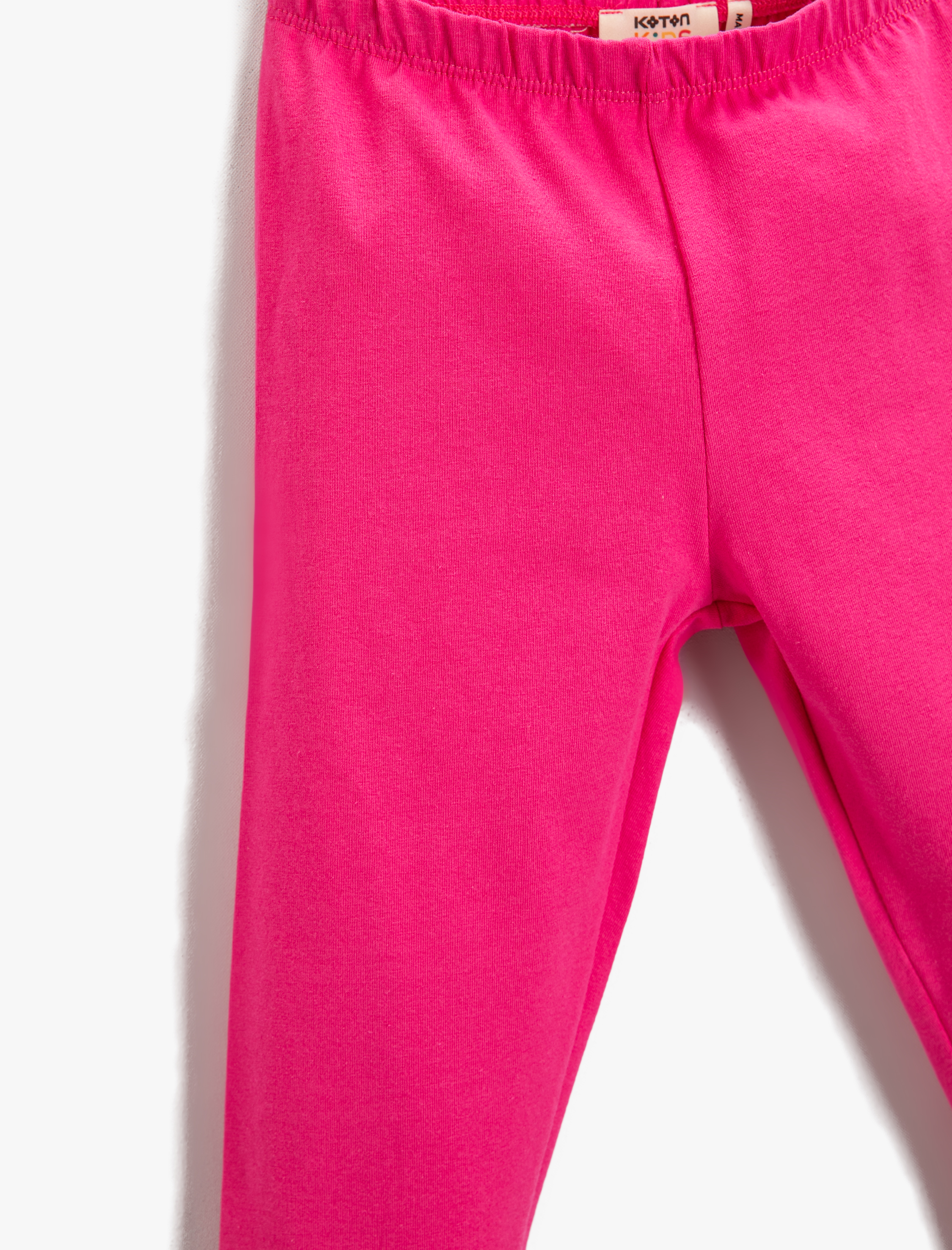  Kız Çocuk Basic Kapri Tayt Pamuklu