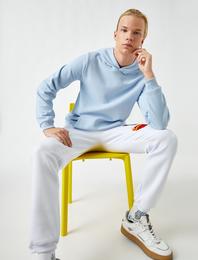 Fitilli Kapüşonlu Sweatshirt