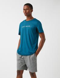 Bisiklet Yaka Spor Tişört