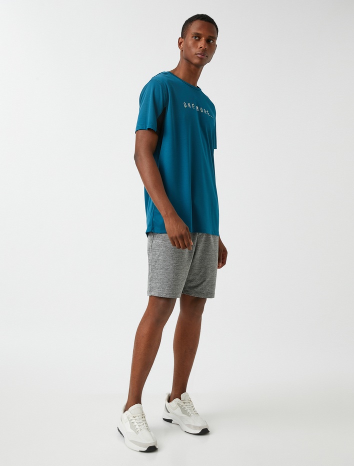  Bisiklet Yaka Spor Tişört