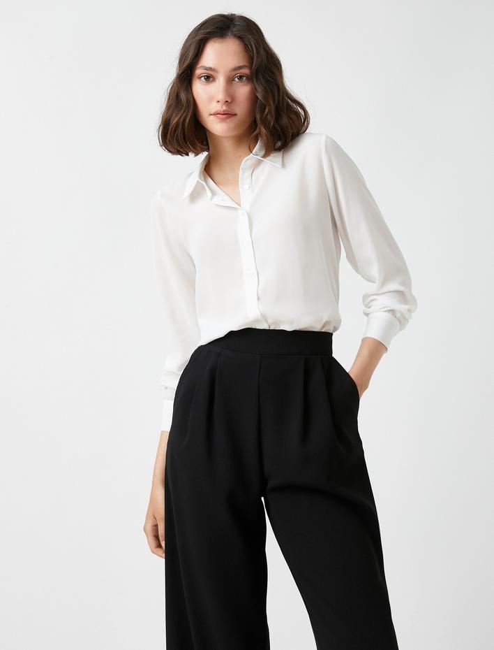  Basic Gömlek Uzun Kollu