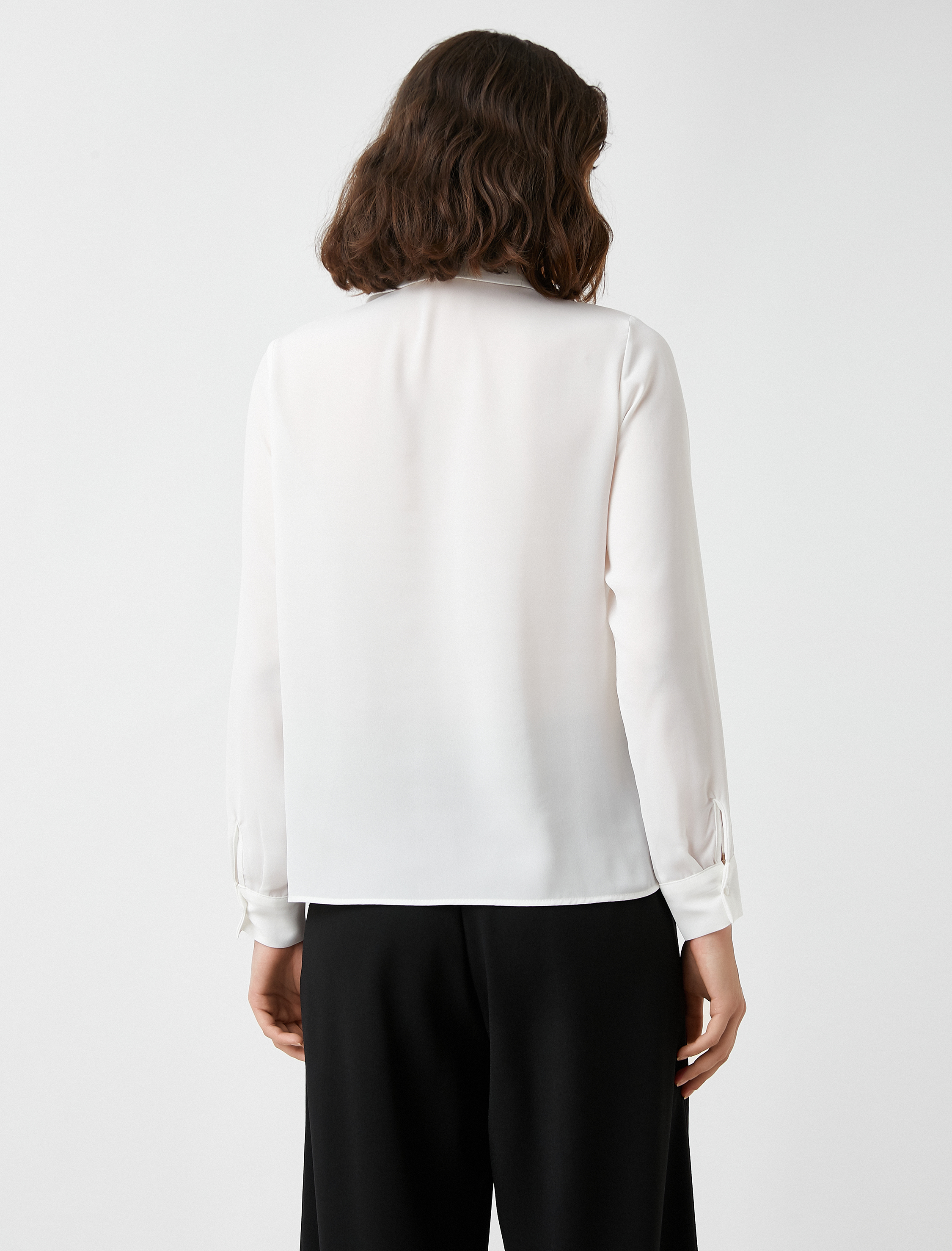   Basic Gömlek Uzun Kollu