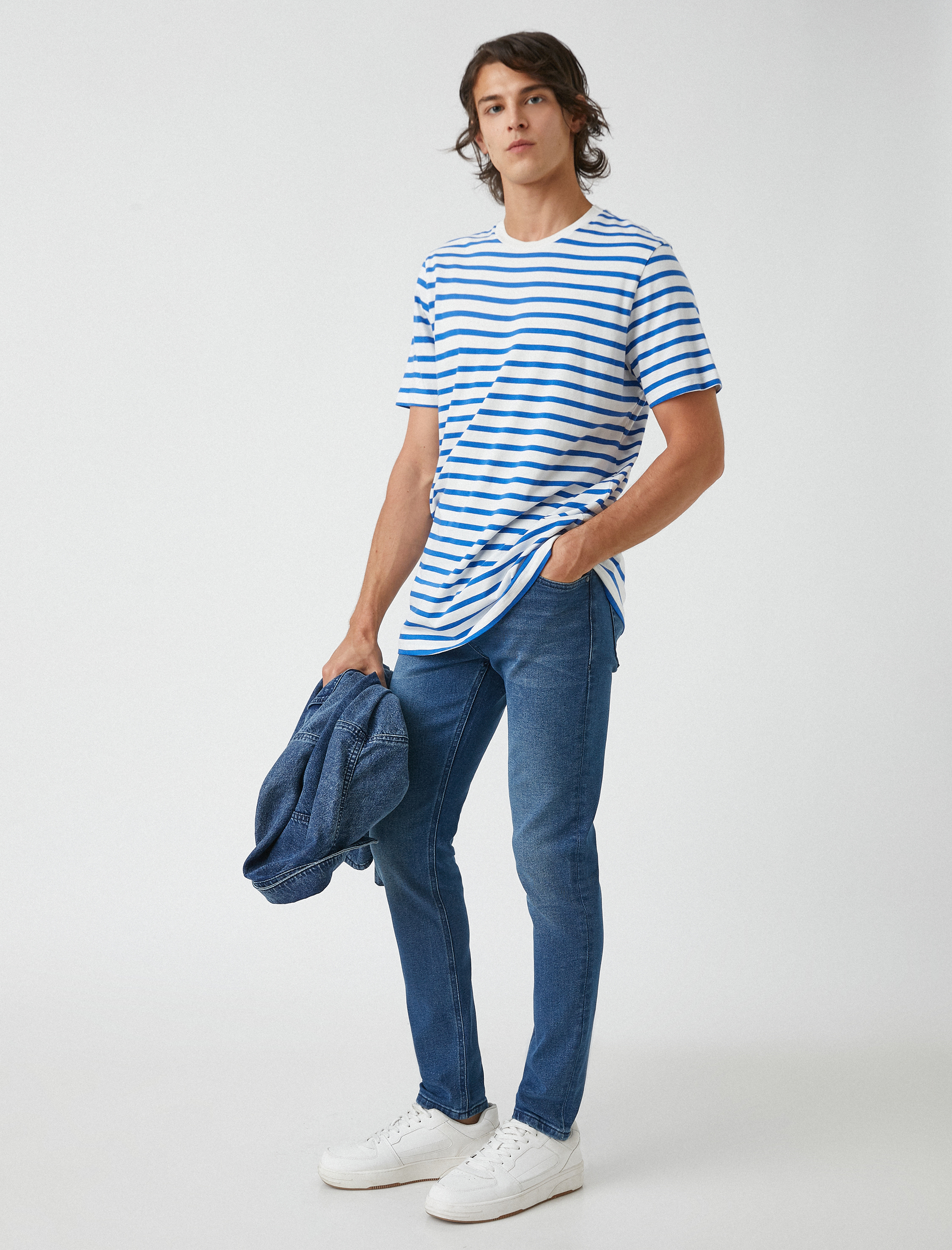 Skinny Fit Kot Pantolon - Michael Jean