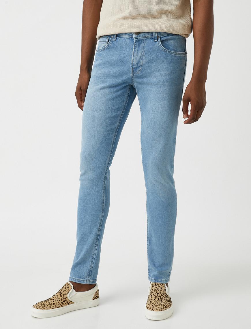   Skinny Fit Kot Pantolon - Michael Jean