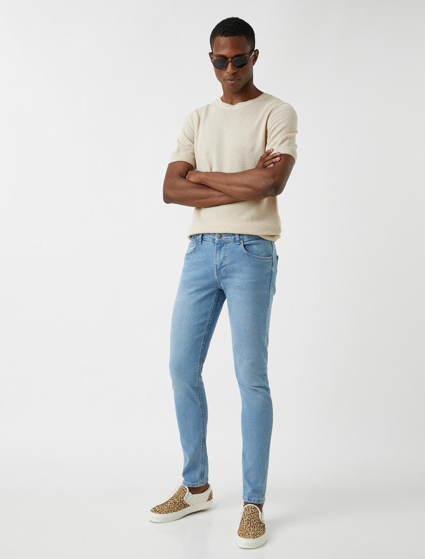   Skinny Fit Kot Pantolon - Michael Jean