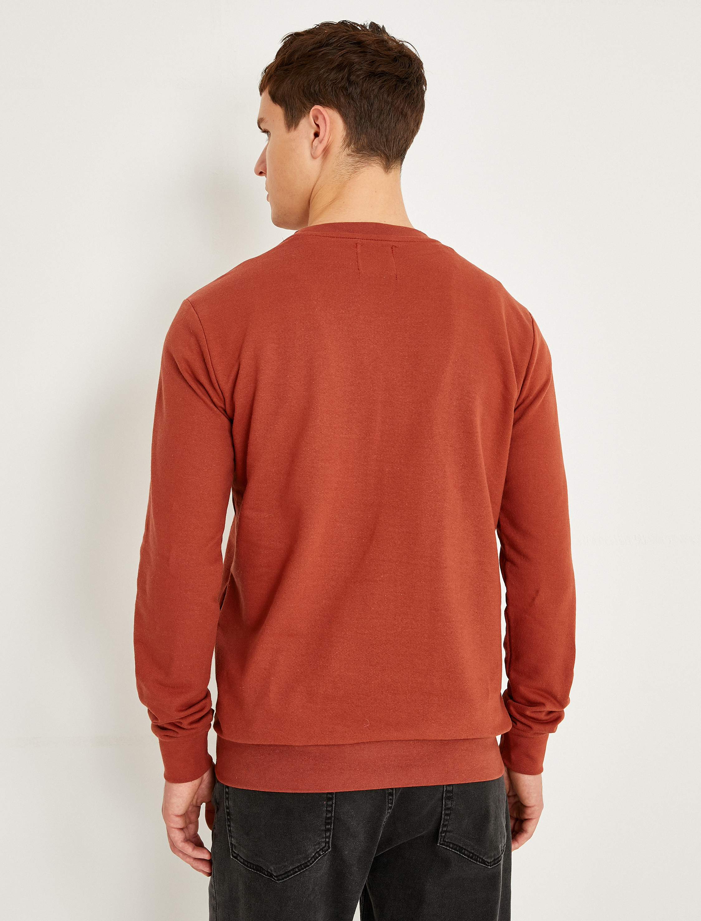 Basic Sweatshirt Pamuklu