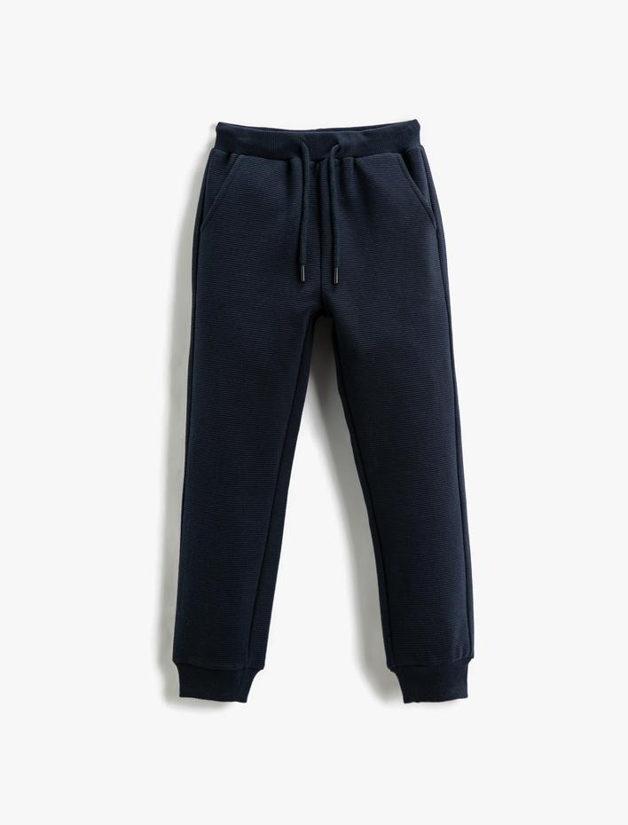 Erkek Çocuk Basic Jogger Eşofman Altı  Beli Bağlamalı