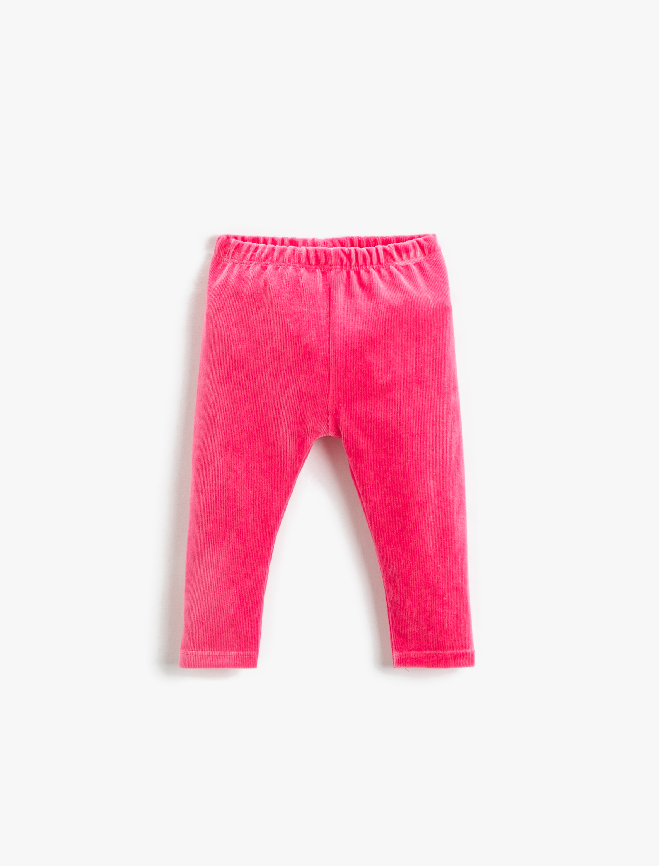  Kız Bebek Basic Ribanalı Tayt Beli Lastikli