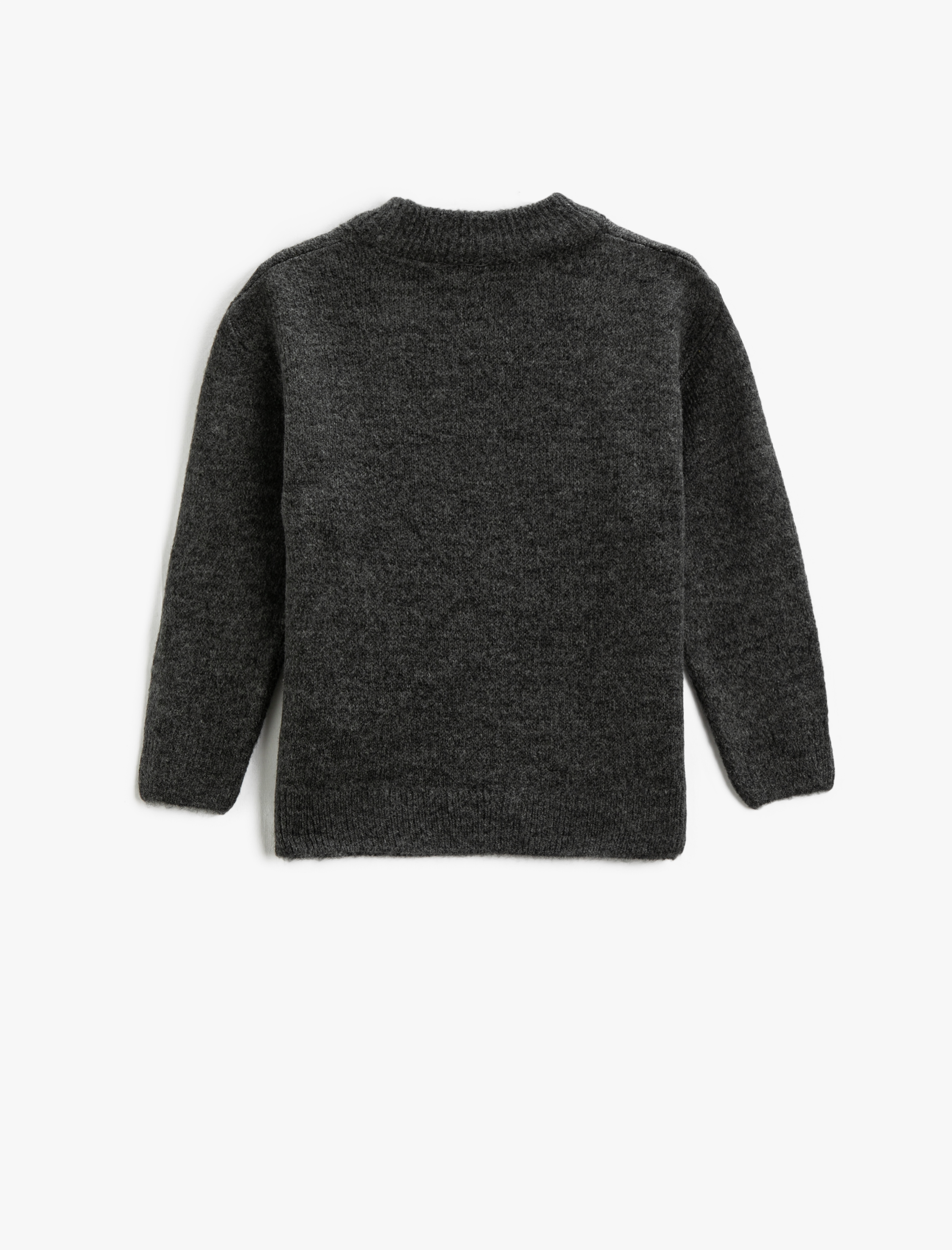 Erkek Çocuk Basic Düz Triko Kazak