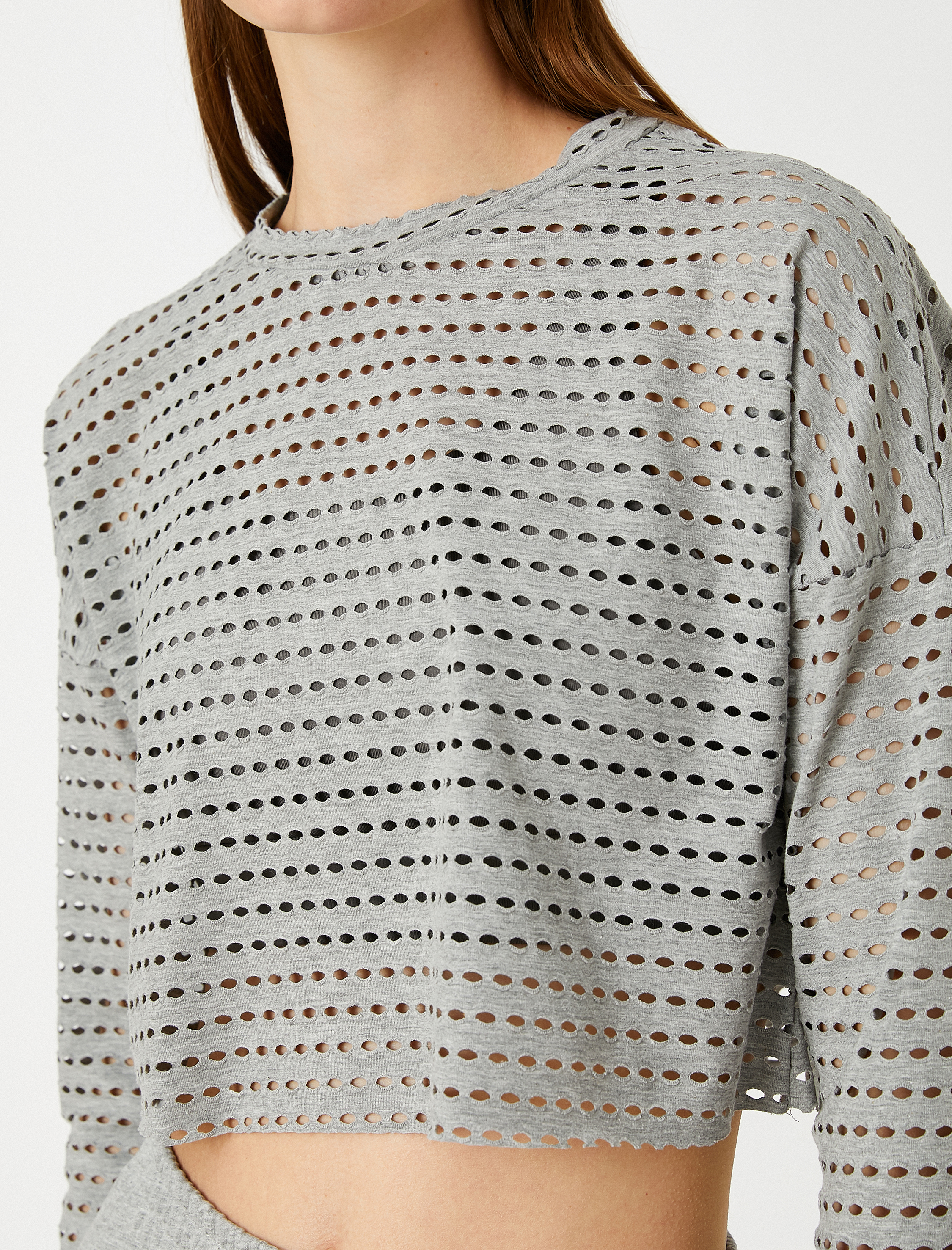   Crop Spor Sweatshirt