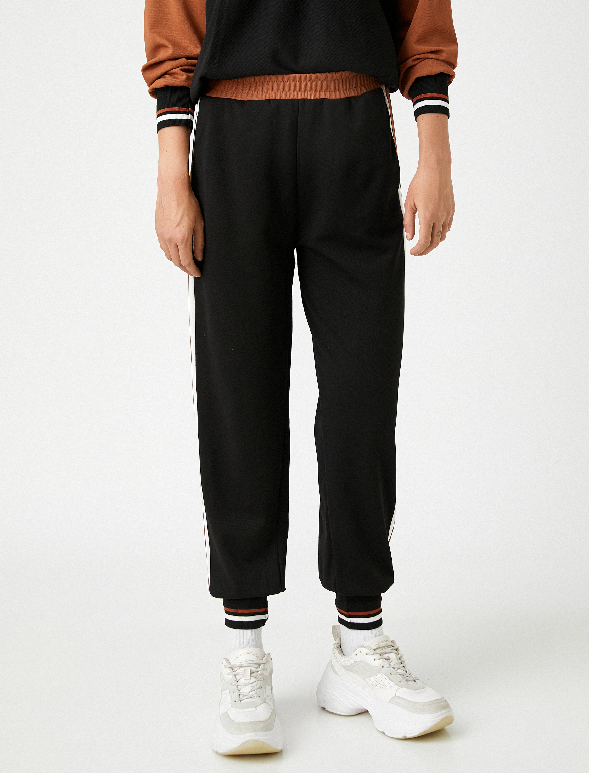   Jogger Eşofman Altı Şerit Detaylı