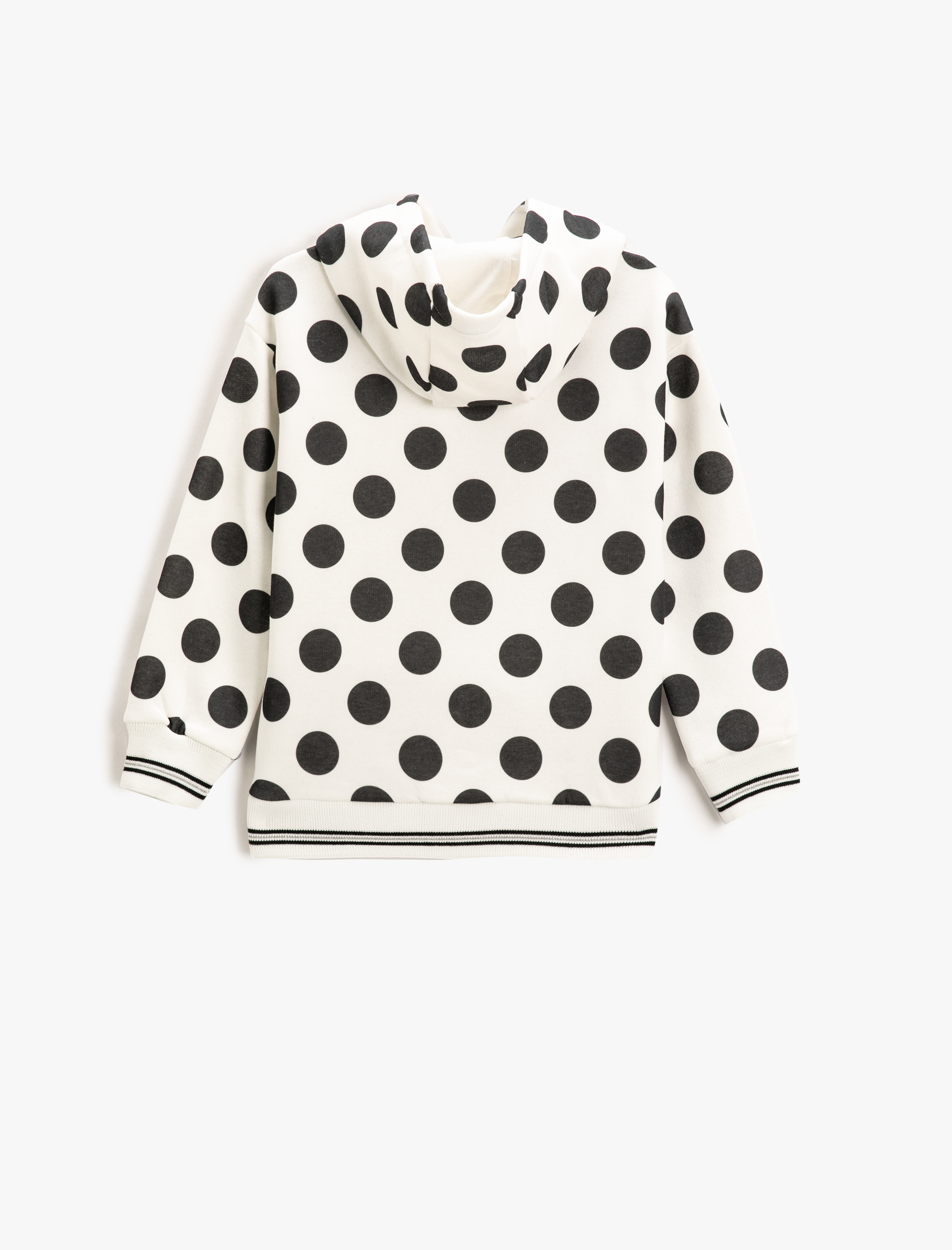 Kız Çocuk Minnie Mouse Baskılı Kapüşonlu Sweatshirt Lisanslı Şardonlu