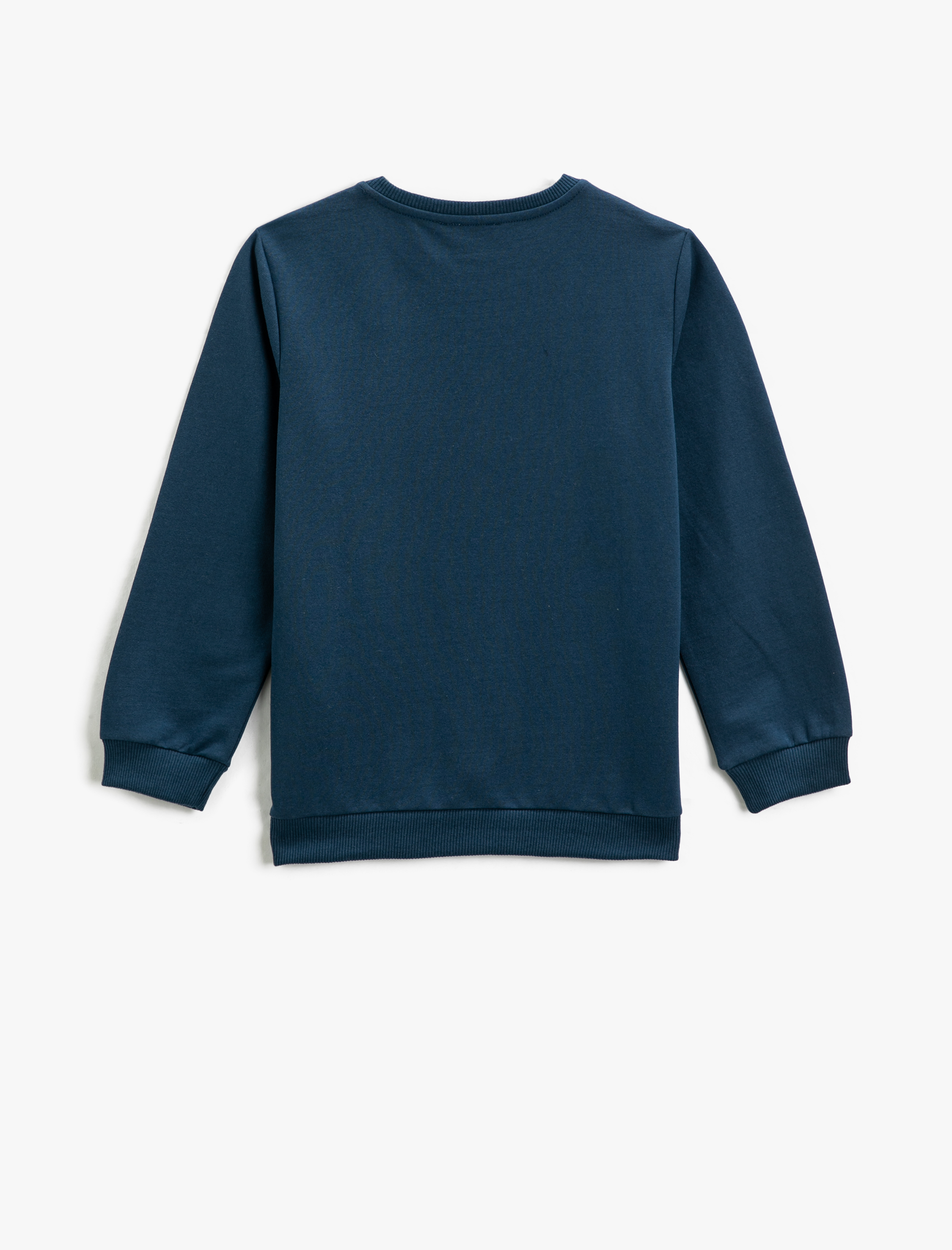  Erkek Çocuk Baskılı Sweatshirt Doğa ve Macera Temalı Uzun Kollu Bisiklet Yaka