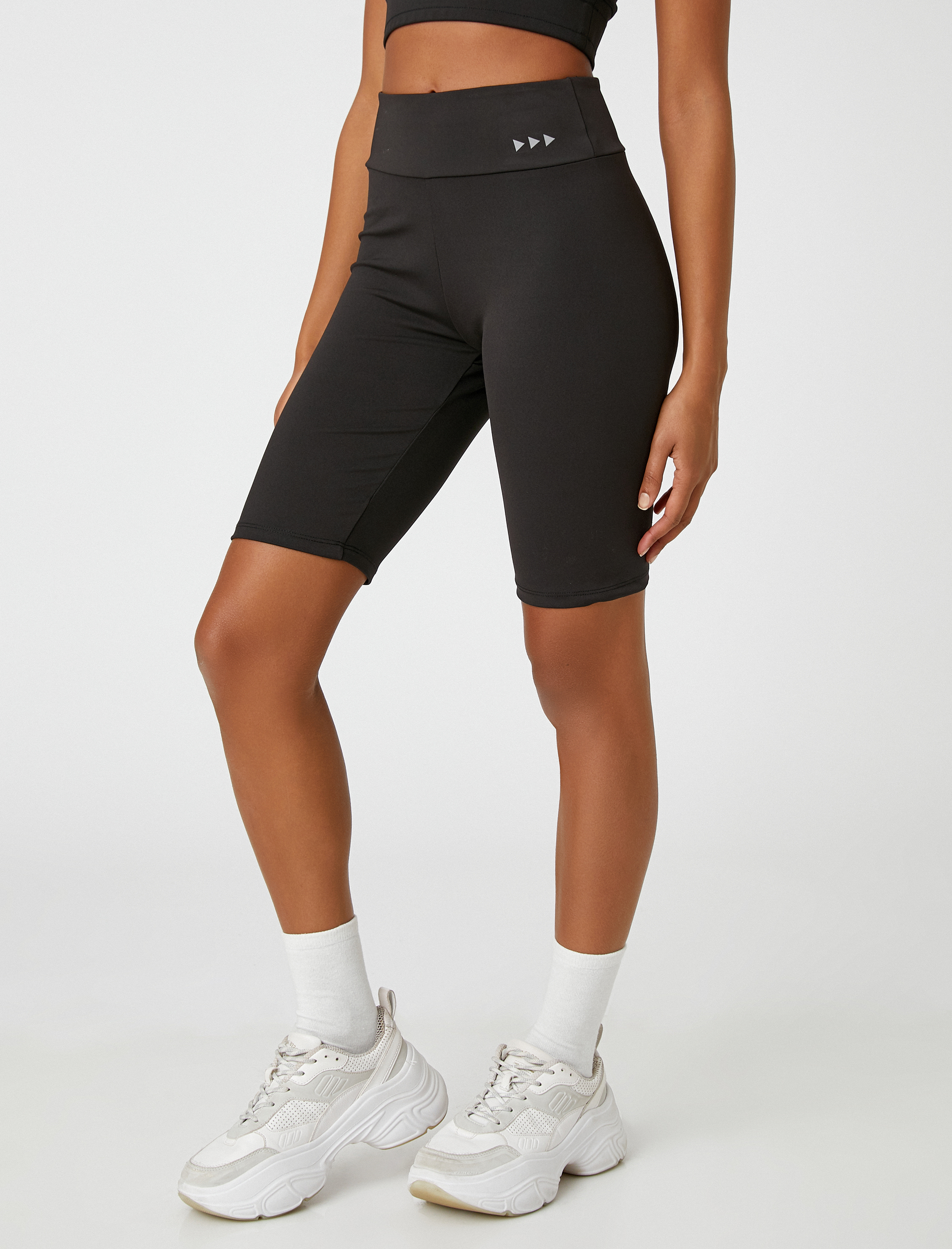   Normal Bel Spor Biker Tayt