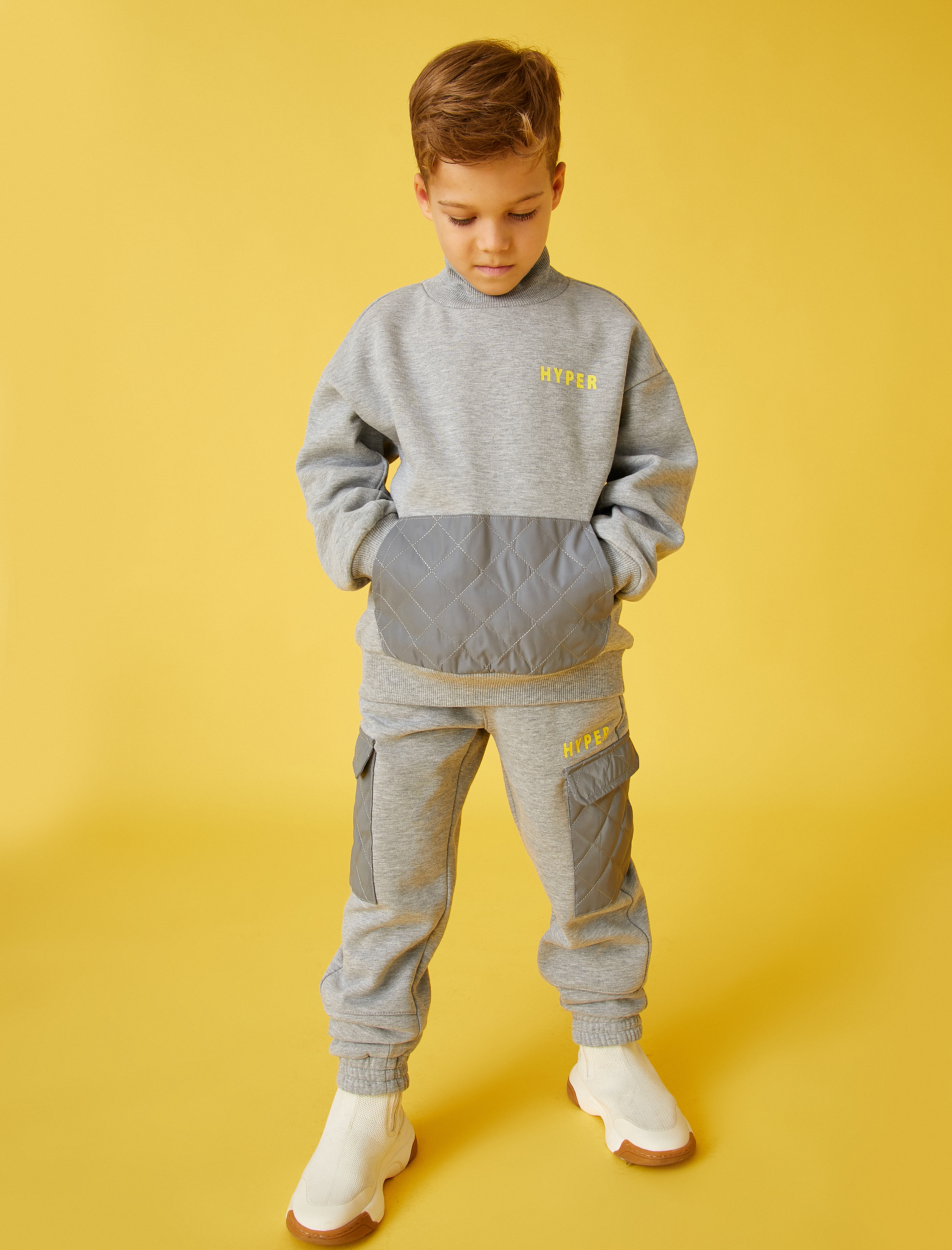  Erkek Çocuk Basic Kargo Jogger Eşofman Altı