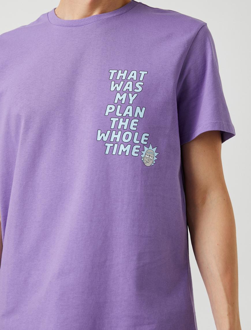   Rick and Morty Tişört Lisanslı Baskılı