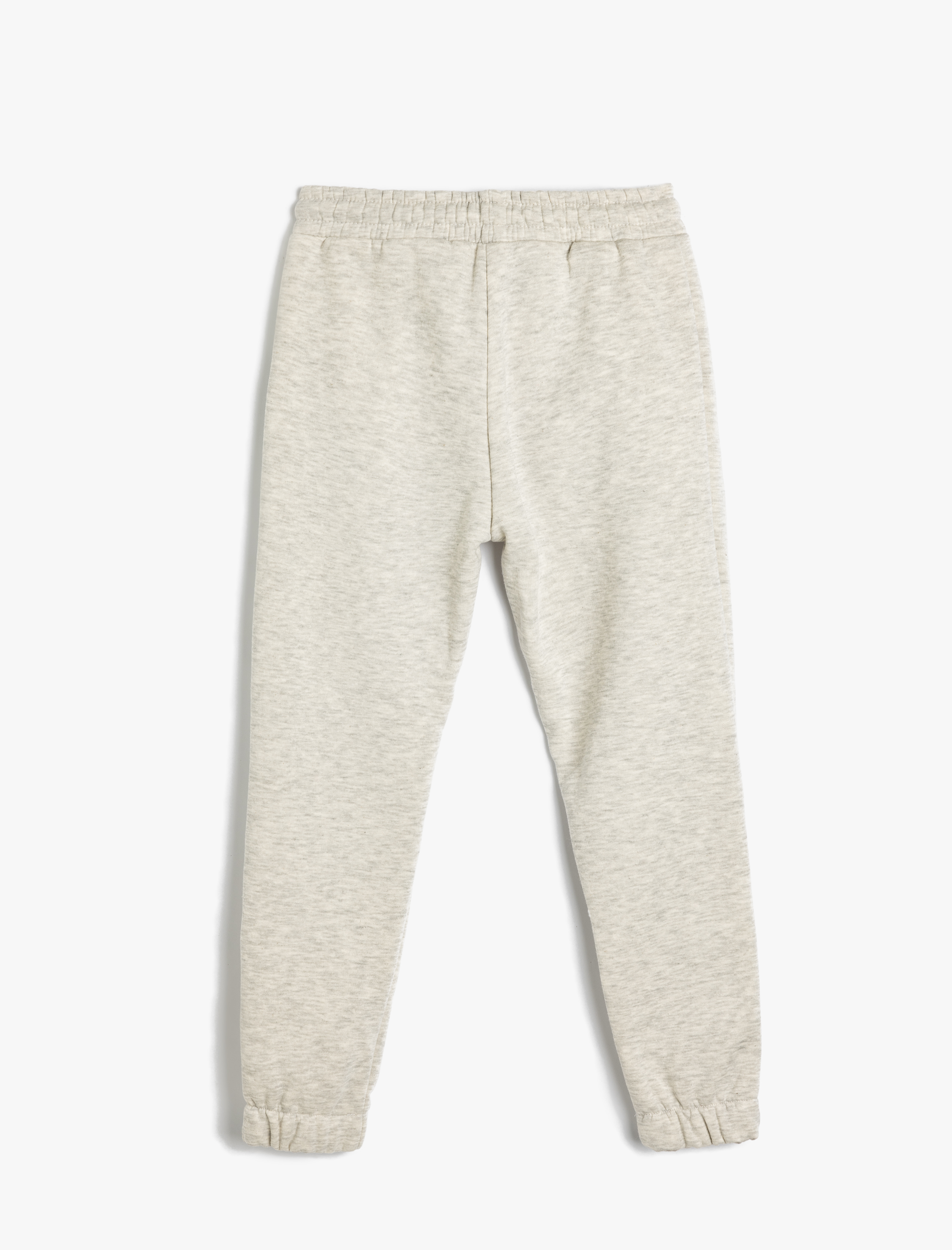  Erkek Çocuk Jogger Eşofman Altı Slogan Baskılı Beli Bağcıklı Cep Detaylı Şardonlu