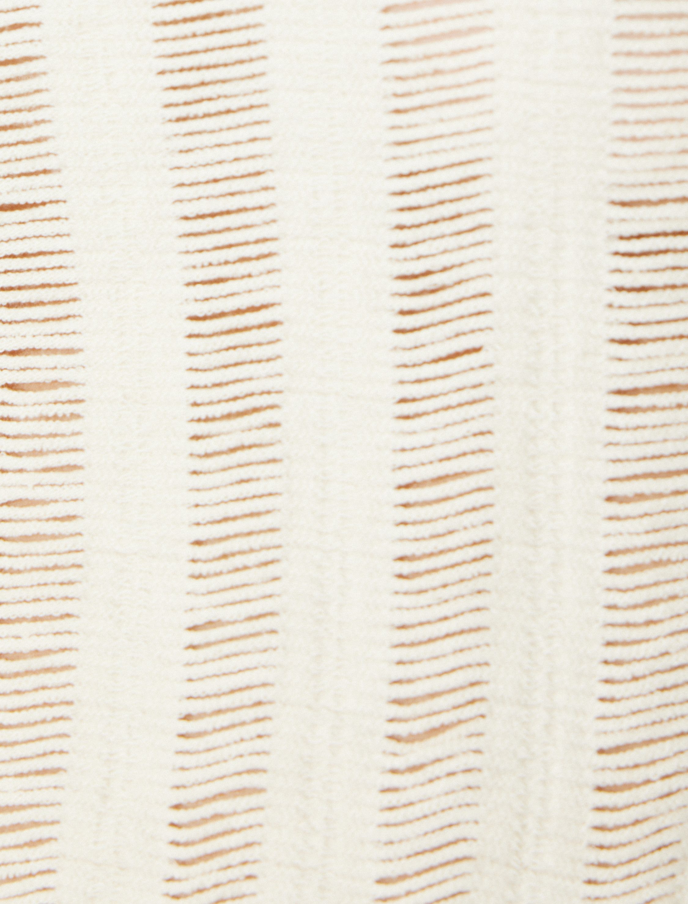 Koton X Zeynep Bastık - Uzun Kollu Yarı Transparan Ajurlu Dik Yaka Tişört