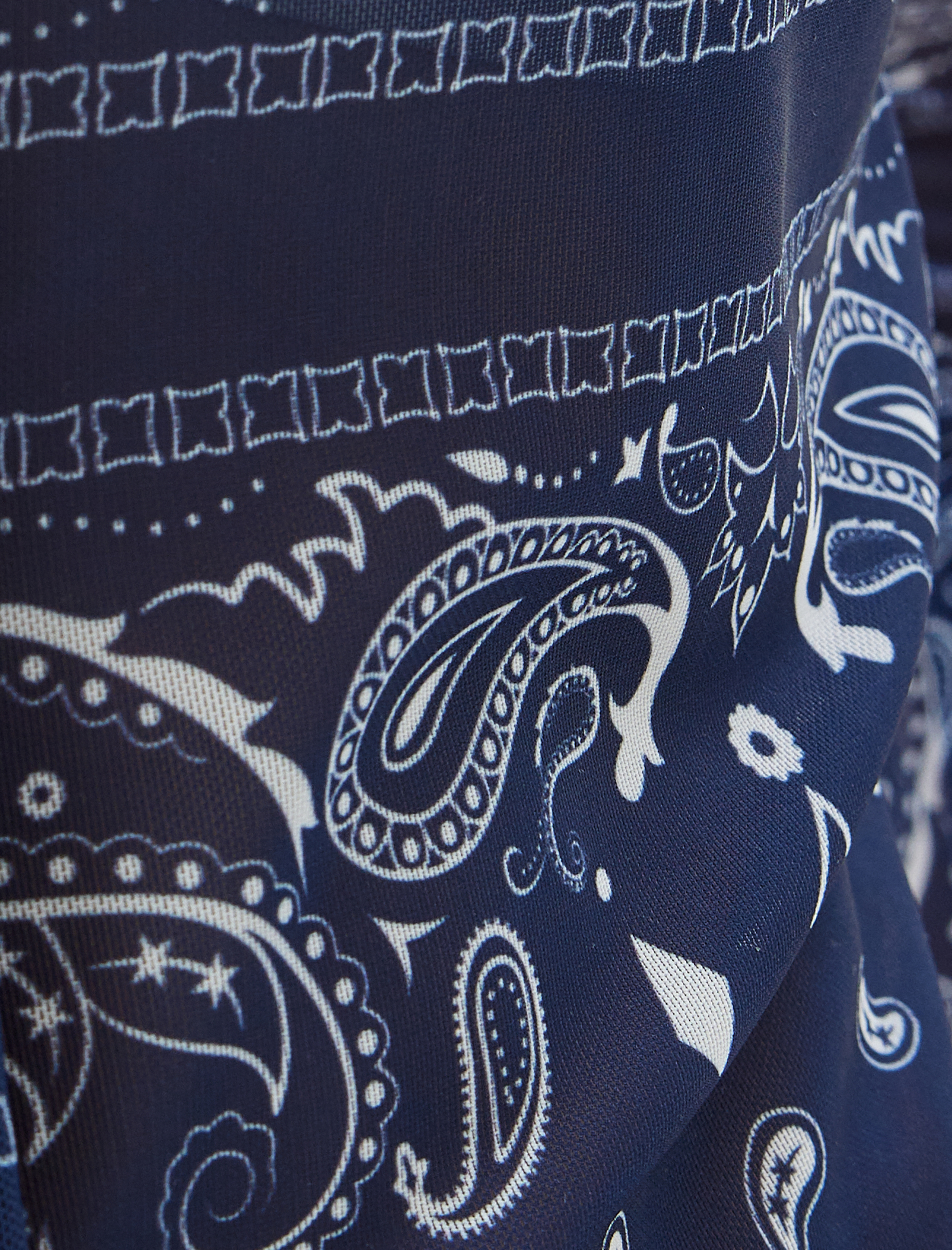   Yarı Transparan Tül Crop Gömlek Floral Desenli Uzun Kollu