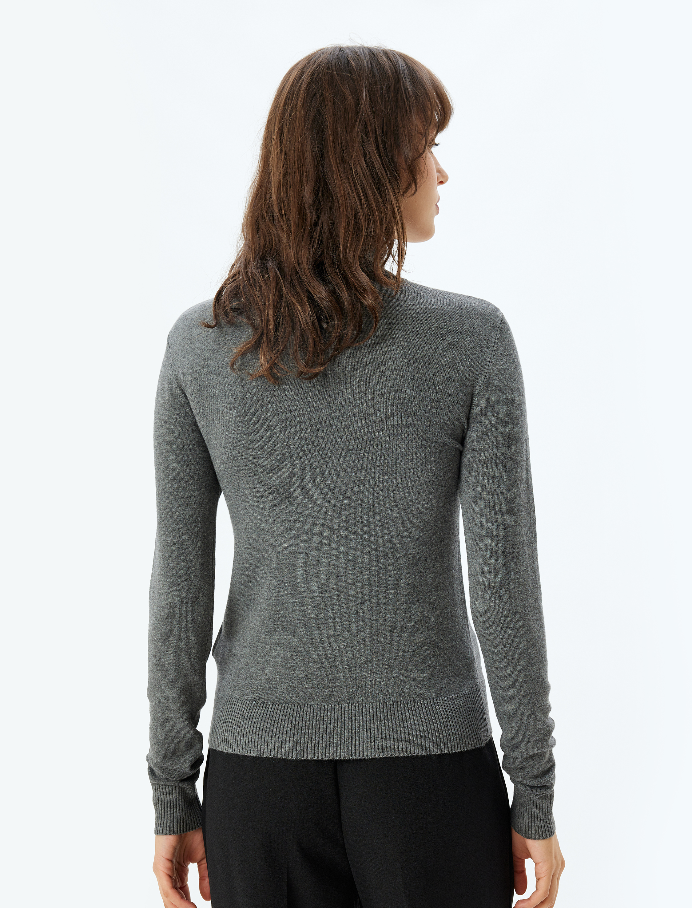   Basic Balıkçı Yaka Triko Kazak