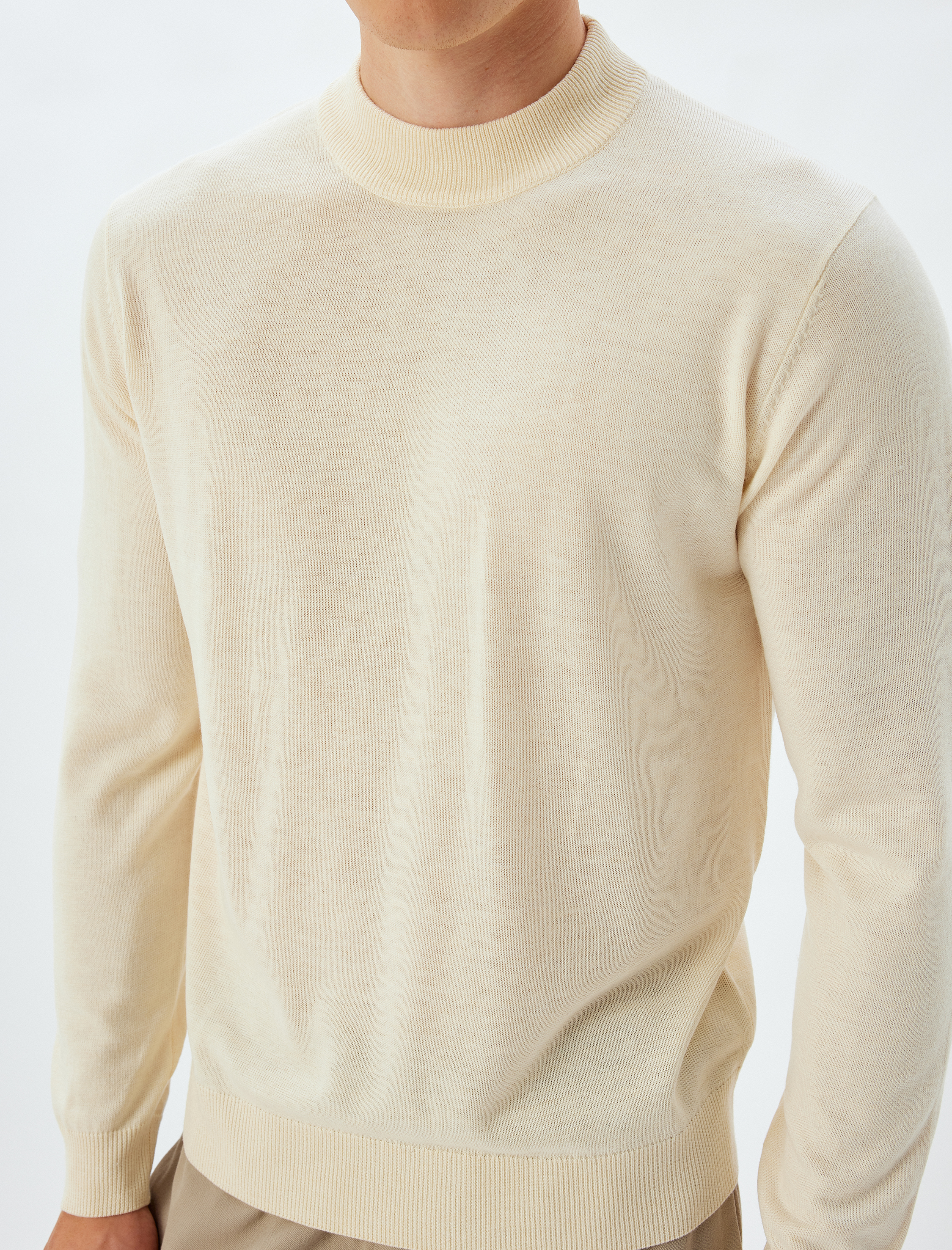   Triko Kazak Yarım Balıkçı Yaka Basic