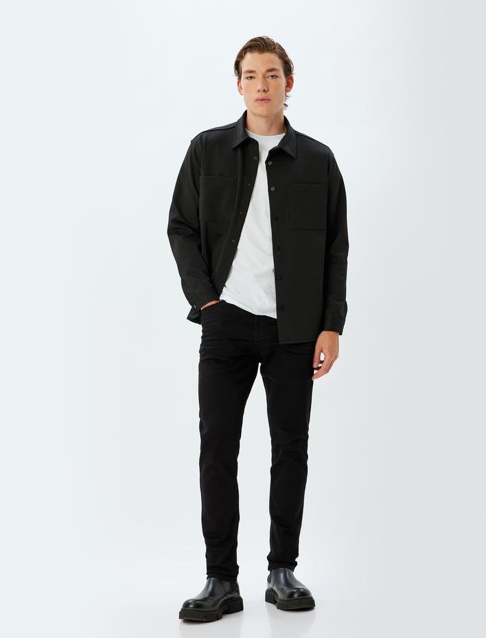  Skinny Fit Kot Pantolon - Michael Jean