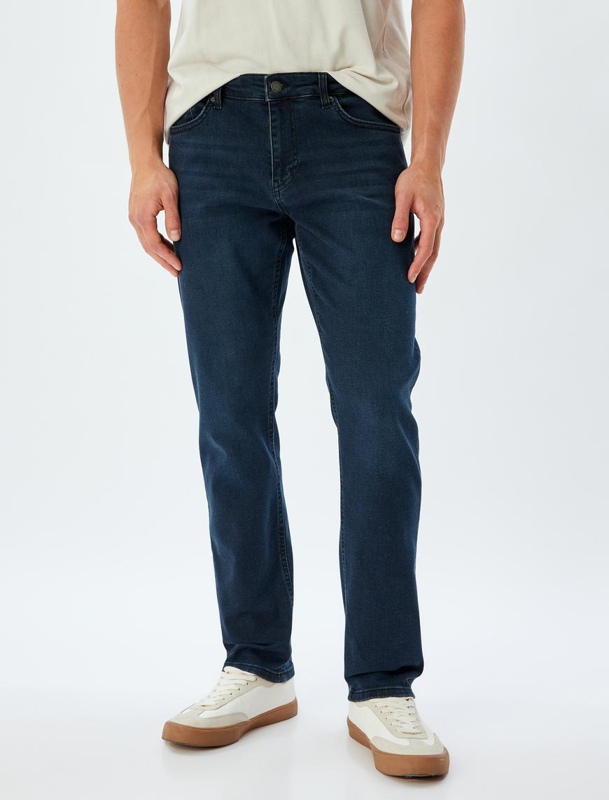   Slim Fit Kot Pantolon - Brad Jean