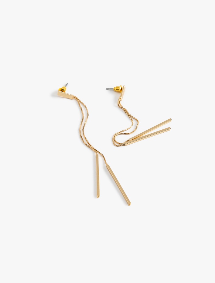 Kadın Zincir Küpe Sallantılı