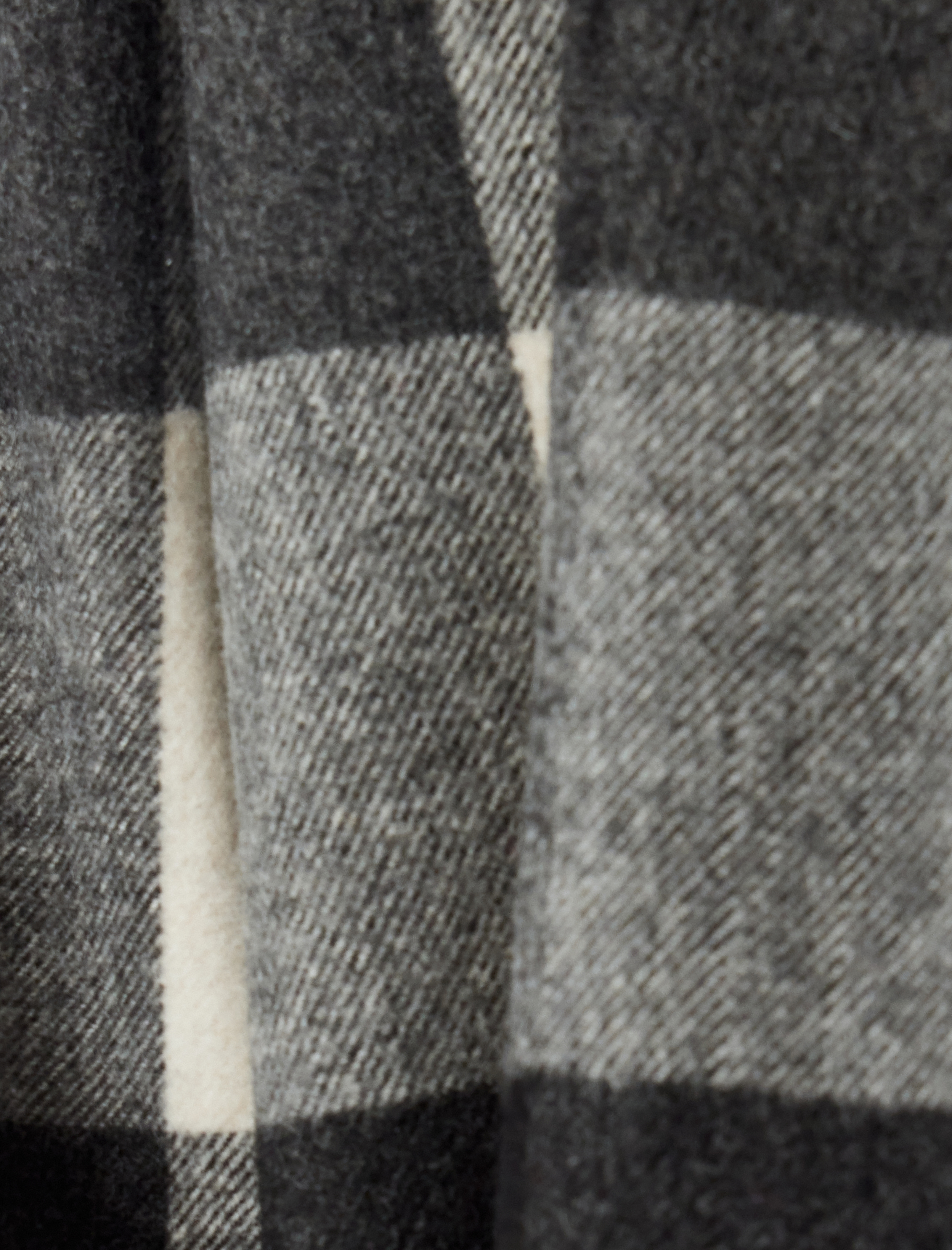   Oversize Oduncu Gömleği Kapüşonlu Klasik Yaka Düğmeli Cep Detaylı