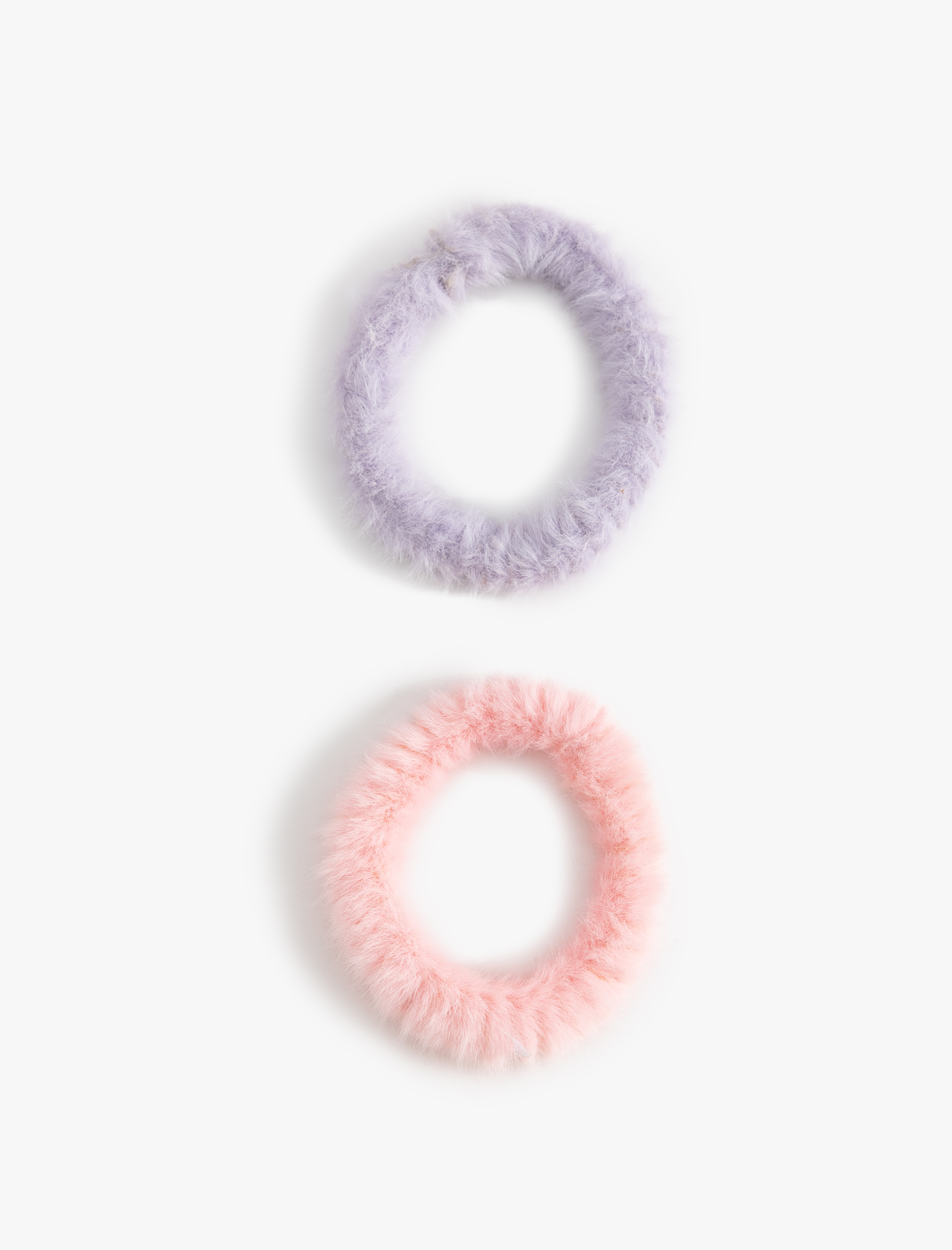  Kız Çocuk Peluş Lastik Toka Seti