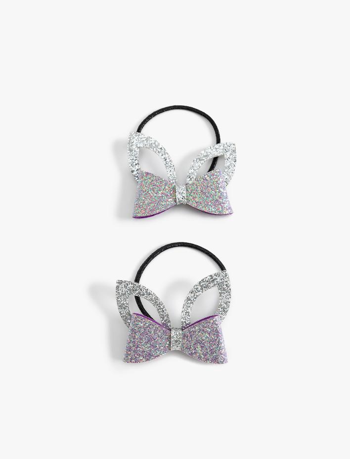 Kız Çocuk Fiyonklu Saç Tokası Seti