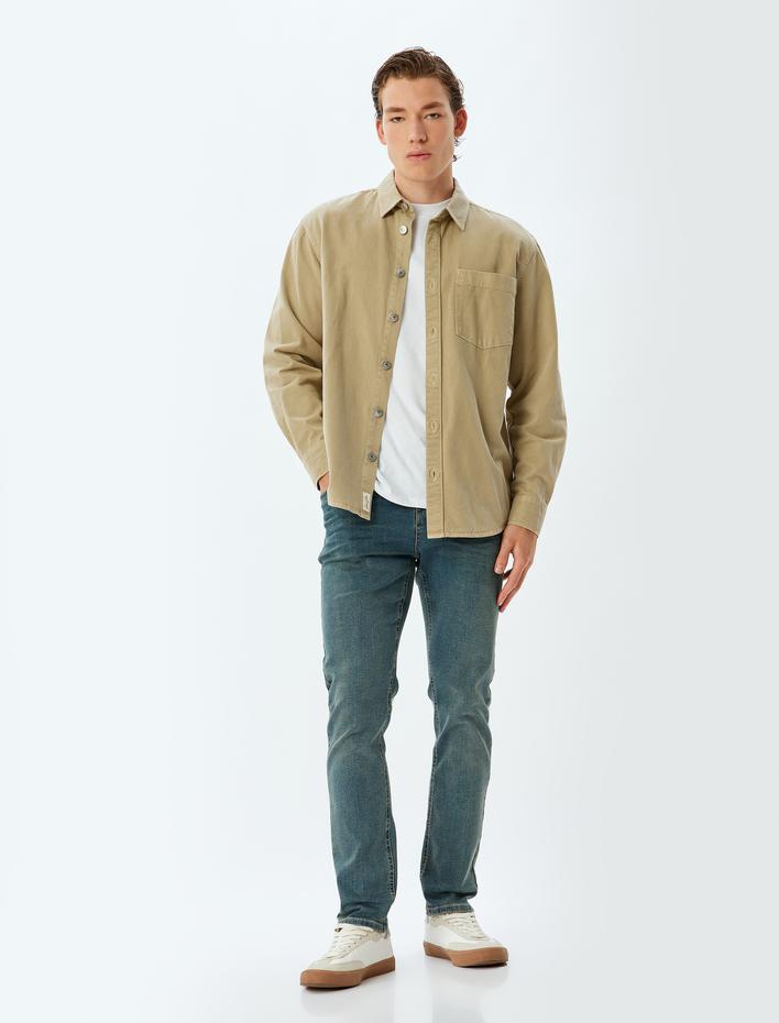  Slim Fit Kot Pantolon - Brad Jean