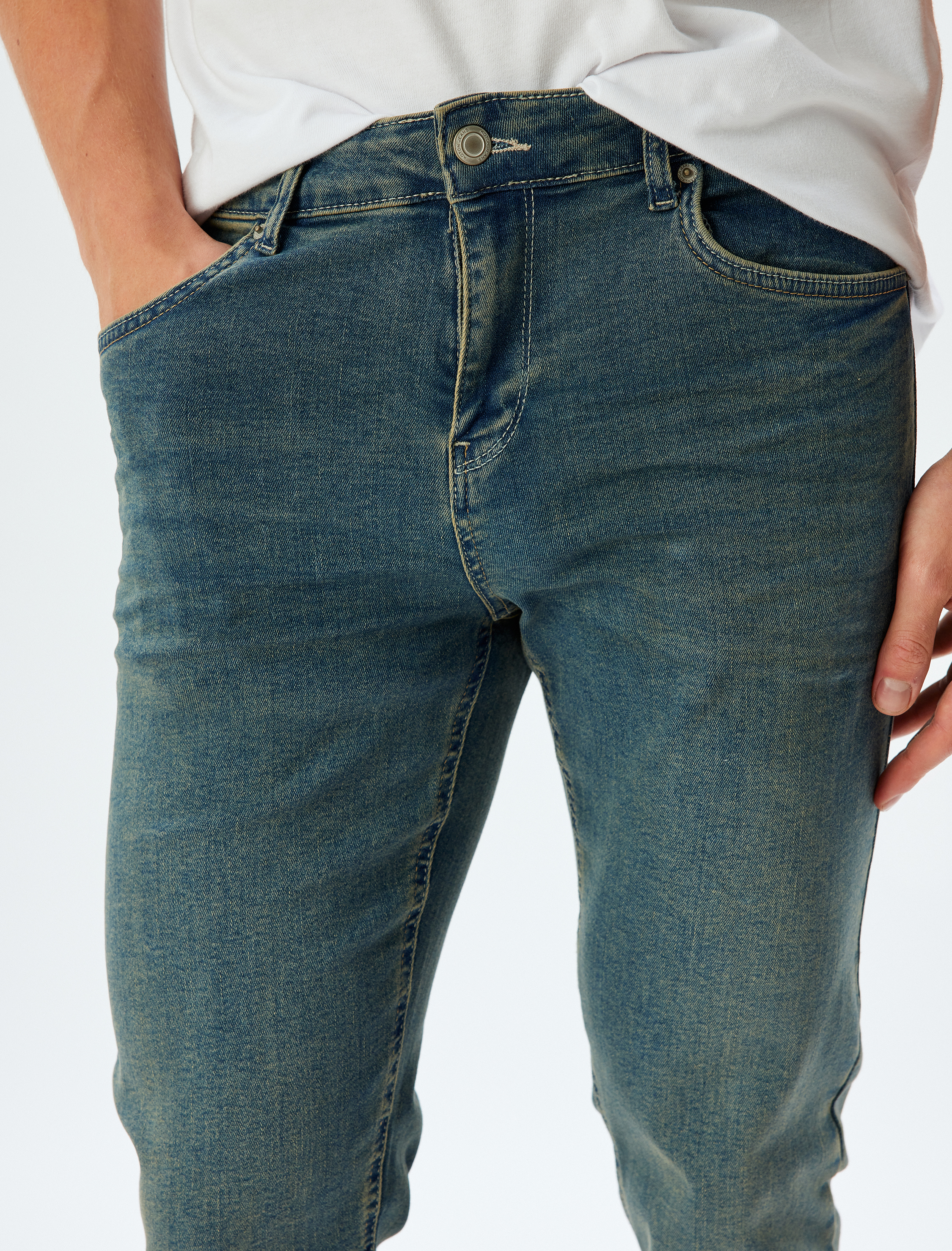   Slim Fit Kot Pantolon - Brad Jean