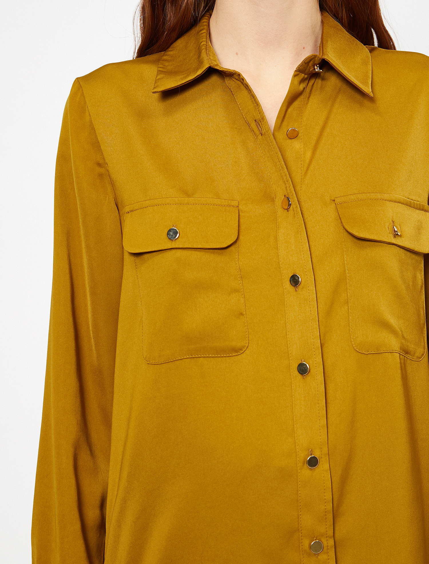   Cep Detaylı Gömlek